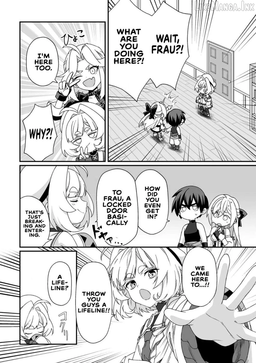 Teisou Gyakuten Sekai De Yuiitsu No Otoko Kishi No Ore, Onna Kishi Gakuen Ni Nyuugaku Shitara Nazeka Eiyou Atsukai Sareta ~Zetsurin Skill De Harem Musou~ Chapter 12.1 page 8