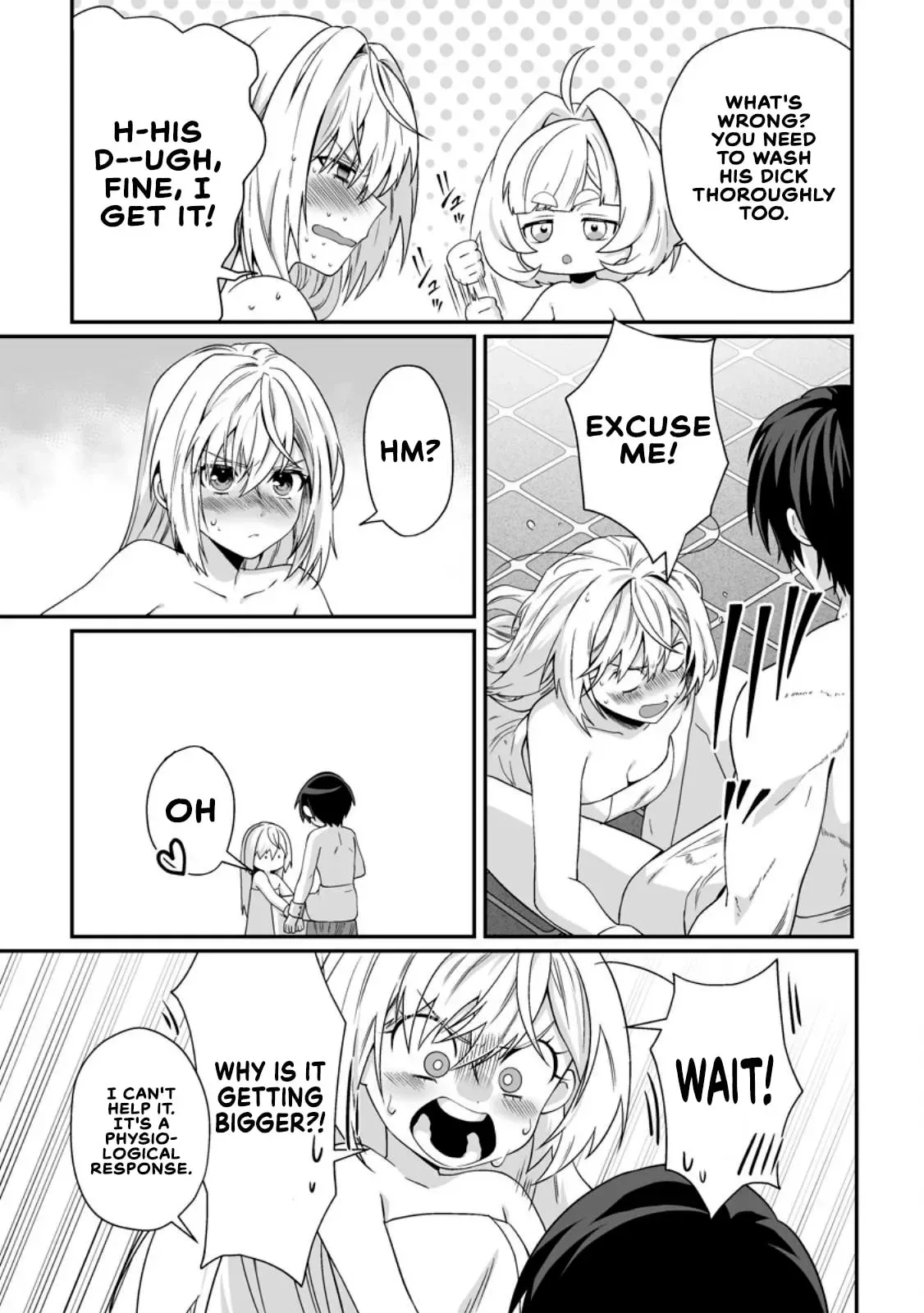 Teisou Gyakuten Sekai De Yuiitsu No Otoko Kishi No Ore, Onna Kishi Gakuen Ni Nyuugaku Shitara Nazeka Eiyou Atsukai Sareta ~Zetsurin Skill De Harem Musou~ Chapter 12.2 page 9