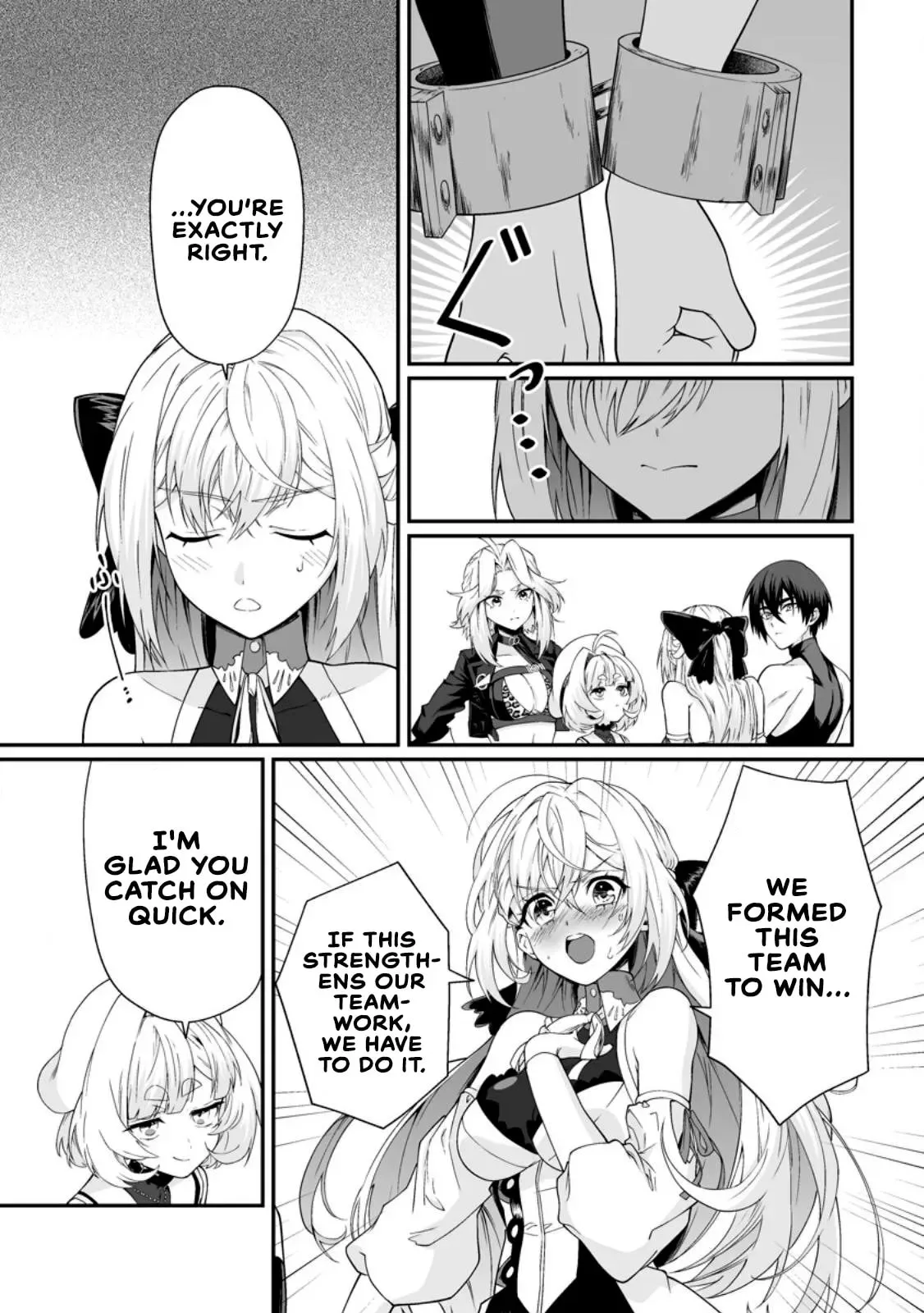Teisou Gyakuten Sekai De Yuiitsu No Otoko Kishi No Ore, Onna Kishi Gakuen Ni Nyuugaku Shitara Nazeka Eiyou Atsukai Sareta ~Zetsurin Skill De Harem Musou~ Chapter 12.2 page 1