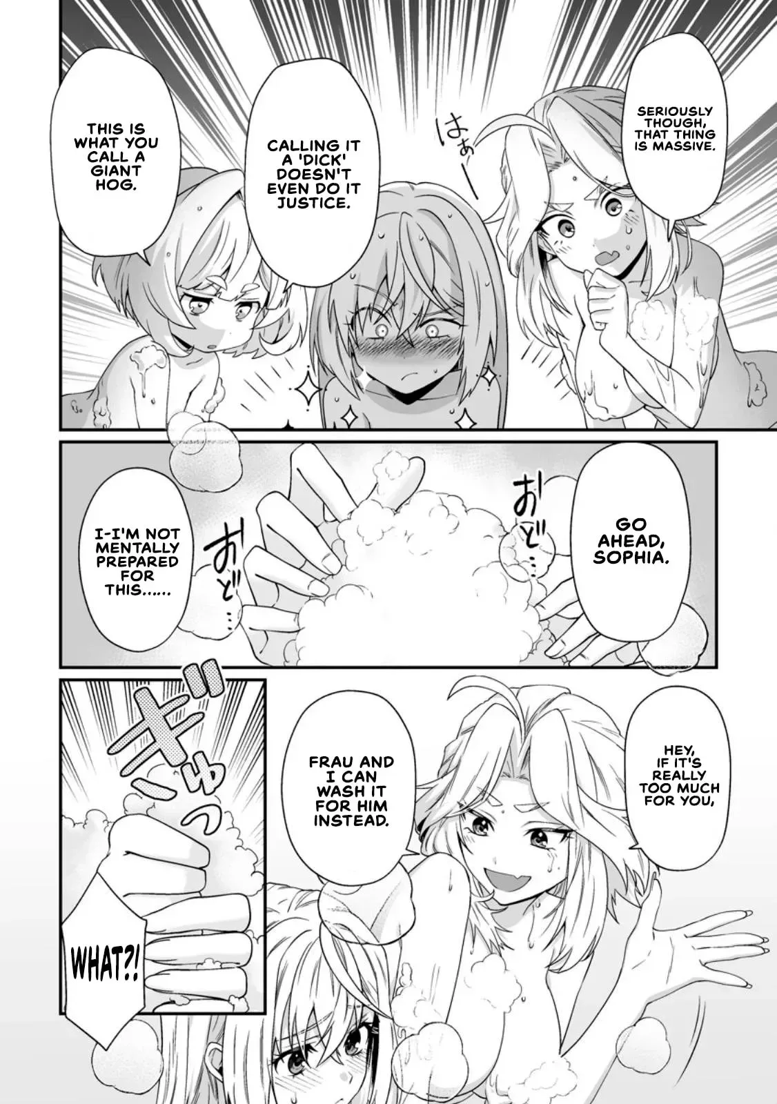 Teisou Gyakuten Sekai De Yuiitsu No Otoko Kishi No Ore, Onna Kishi Gakuen Ni Nyuugaku Shitara Nazeka Eiyou Atsukai Sareta ~Zetsurin Skill De Harem Musou~ Chapter 12.2 page 10
