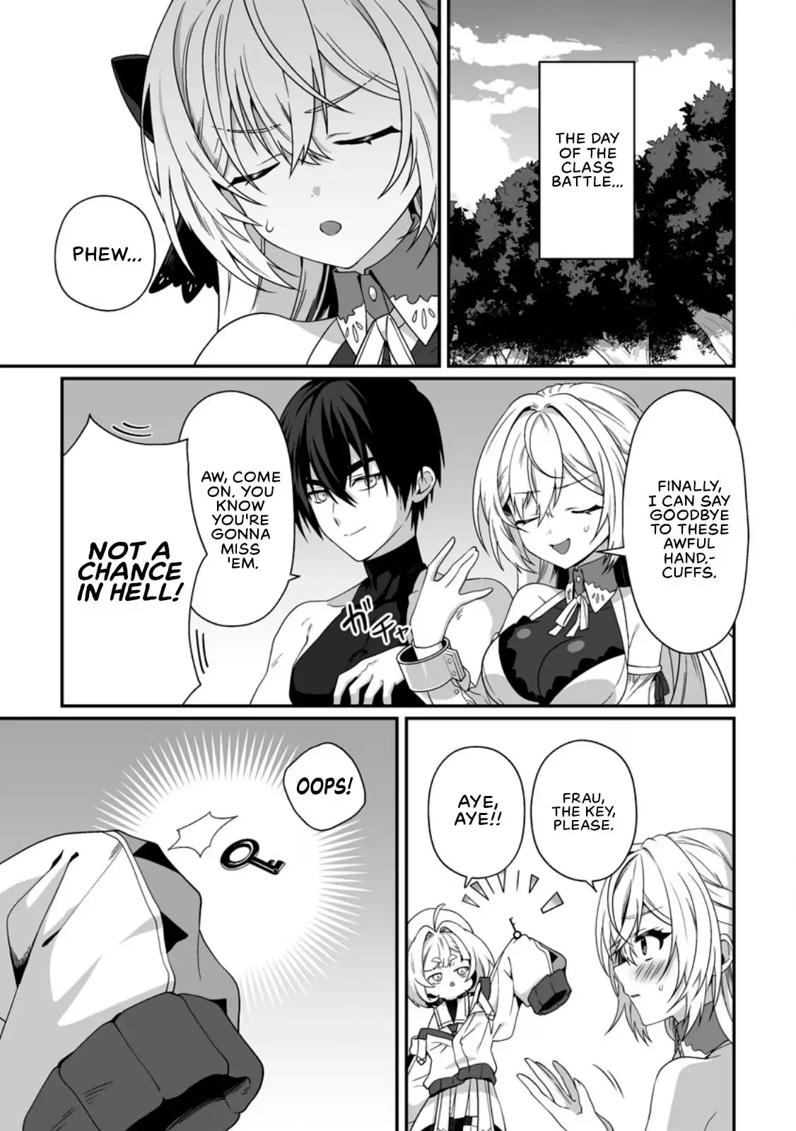 Teisou Gyakuten Sekai De Yuiitsu No Otoko Kishi No Ore, Onna Kishi Gakuen Ni Nyuugaku Shitara Nazeka Eiyou Atsukai Sareta ~Zetsurin Skill De Harem Musou~ Chapter 13 page 1