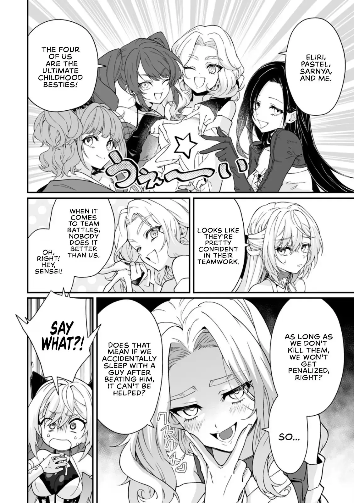 Teisou Gyakuten Sekai De Yuiitsu No Otoko Kishi No Ore, Onna Kishi Gakuen Ni Nyuugaku Shitara Nazeka Eiyou Atsukai Sareta ~Zetsurin Skill De Harem Musou~ Chapter 13 page 6