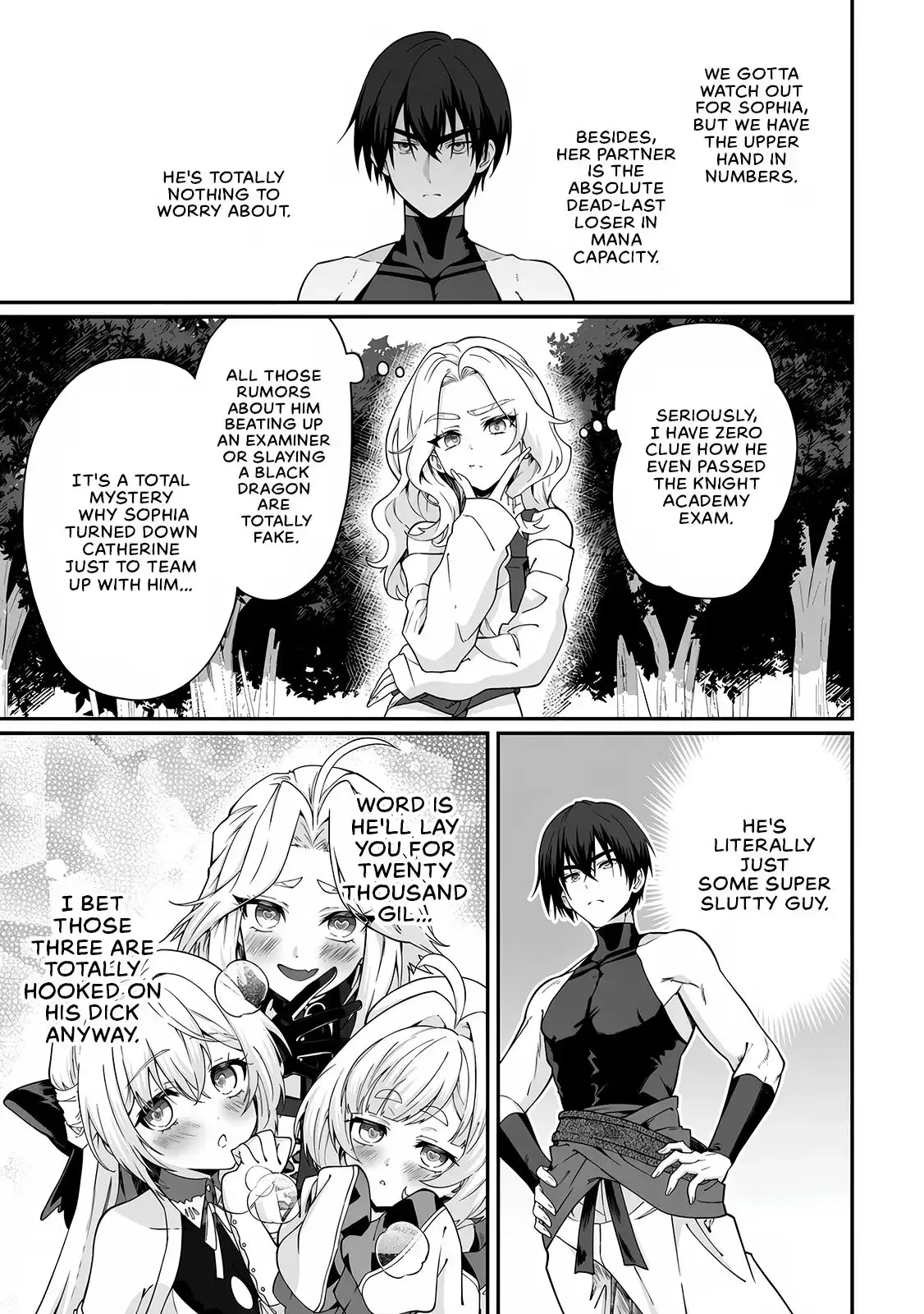 Teisou Gyakuten Sekai De Yuiitsu No Otoko Kishi No Ore, Onna Kishi Gakuen Ni Nyuugaku Shitara Nazeka Eiyou Atsukai Sareta ~Zetsurin Skill De Harem Musou~ Chapter 13 page 11