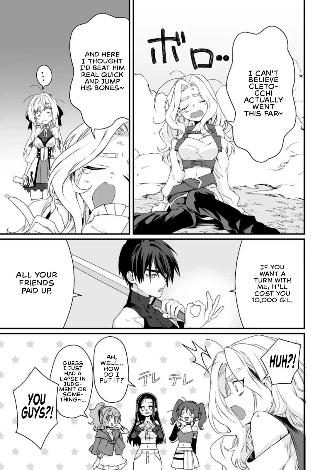 Teisou Gyakuten Sekai De Yuiitsu No Otoko Kishi No Ore, Onna Kishi Gakuen Ni Nyuugaku Shitara Nazeka Eiyou Atsukai Sareta ~Zetsurin Skill De Harem Musou~ Chapter 13 page 23