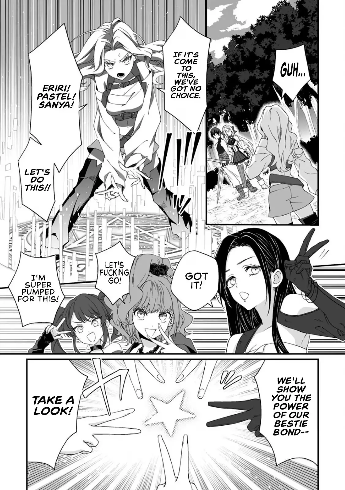 Teisou Gyakuten Sekai De Yuiitsu No Otoko Kishi No Ore, Onna Kishi Gakuen Ni Nyuugaku Shitara Nazeka Eiyou Atsukai Sareta ~Zetsurin Skill De Harem Musou~ Chapter 13 page 19