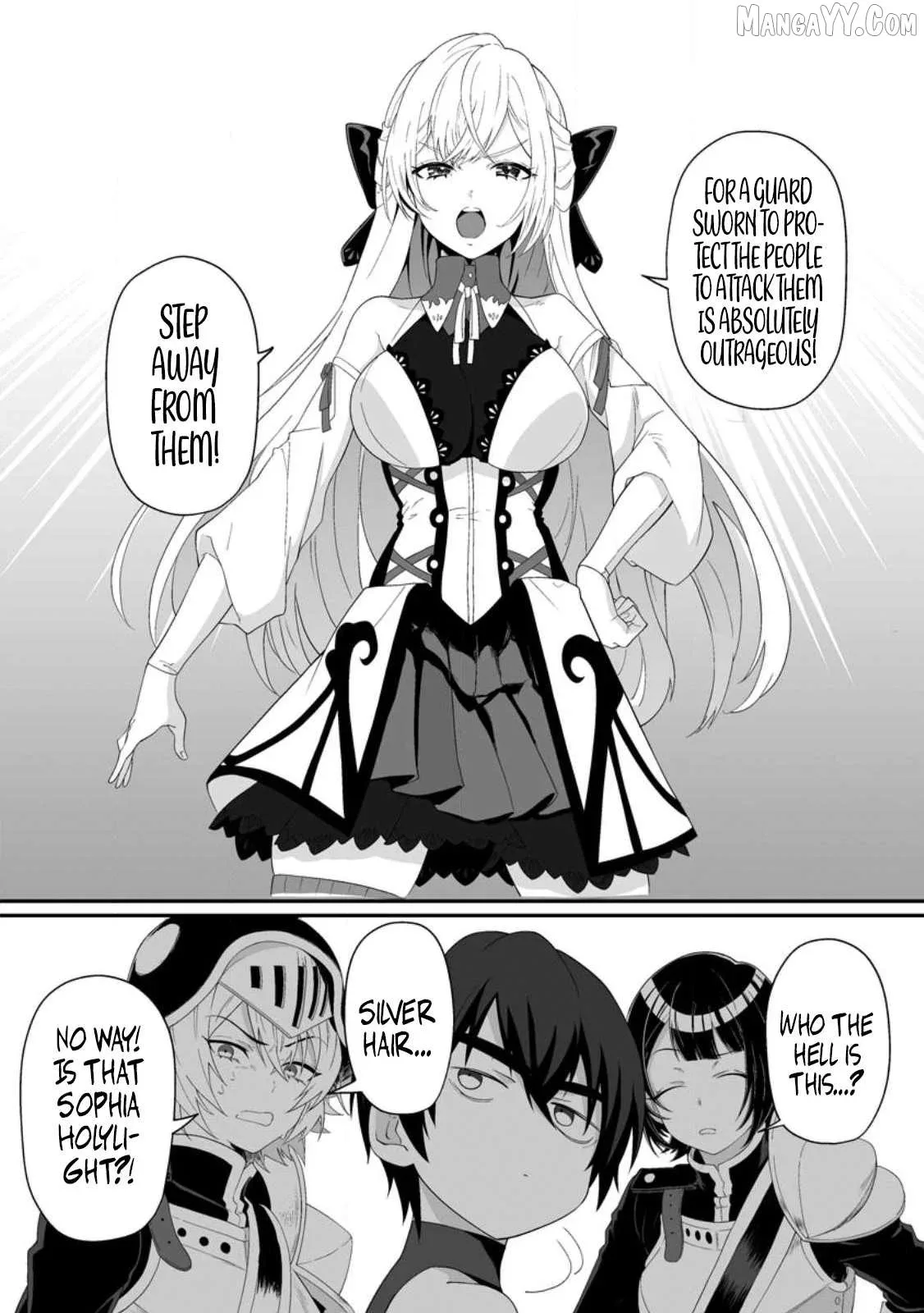 Teisou Gyakuten Sekai De Yuiitsu No Otoko Kishi No Ore, Onna Kishi Gakuen Ni Nyuugaku Shitara Nazeka Eiyou Atsukai Sareta ~Zetsurin Skill De Harem Musou~ Chapter 2.1 page 10