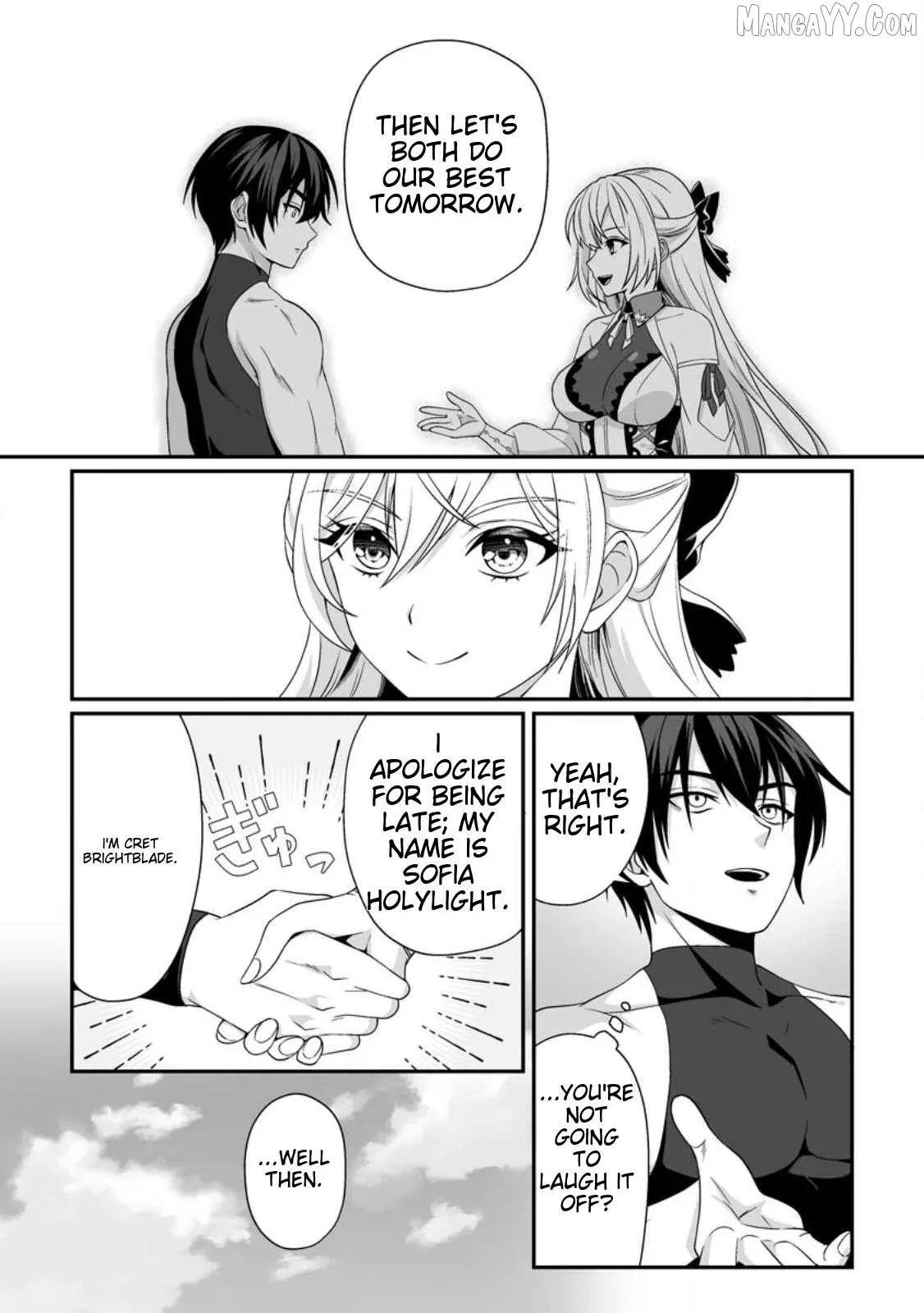 Teisou Gyakuten Sekai De Yuiitsu No Otoko Kishi No Ore, Onna Kishi Gakuen Ni Nyuugaku Shitara Nazeka Eiyou Atsukai Sareta ~Zetsurin Skill De Harem Musou~ Chapter 2.2 page 3