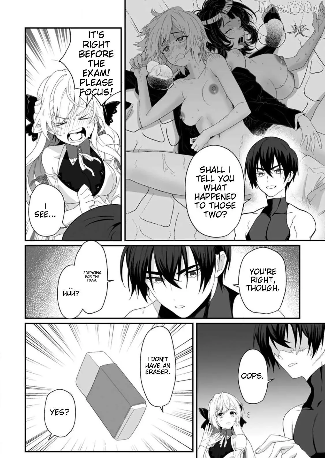 Teisou Gyakuten Sekai De Yuiitsu No Otoko Kishi No Ore, Onna Kishi Gakuen Ni Nyuugaku Shitara Nazeka Eiyou Atsukai Sareta ~Zetsurin Skill De Harem Musou~ Chapter 2.2 page 8