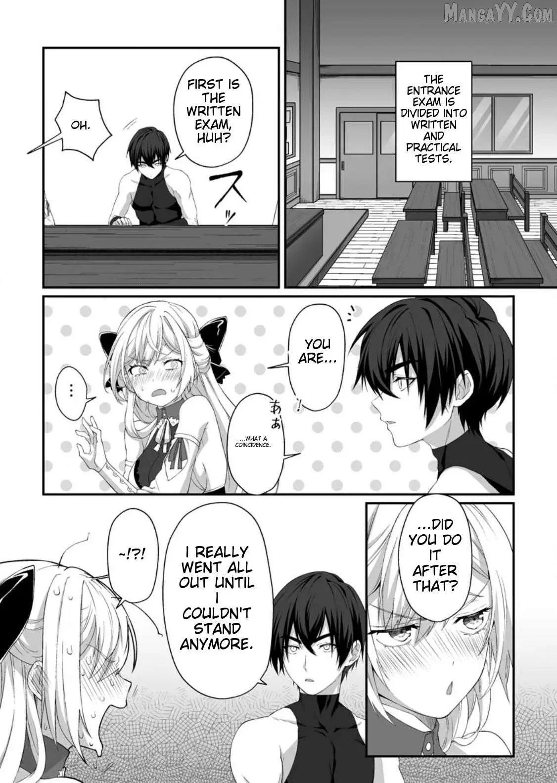 Teisou Gyakuten Sekai De Yuiitsu No Otoko Kishi No Ore, Onna Kishi Gakuen Ni Nyuugaku Shitara Nazeka Eiyou Atsukai Sareta ~Zetsurin Skill De Harem Musou~ Chapter 2.2 page 7