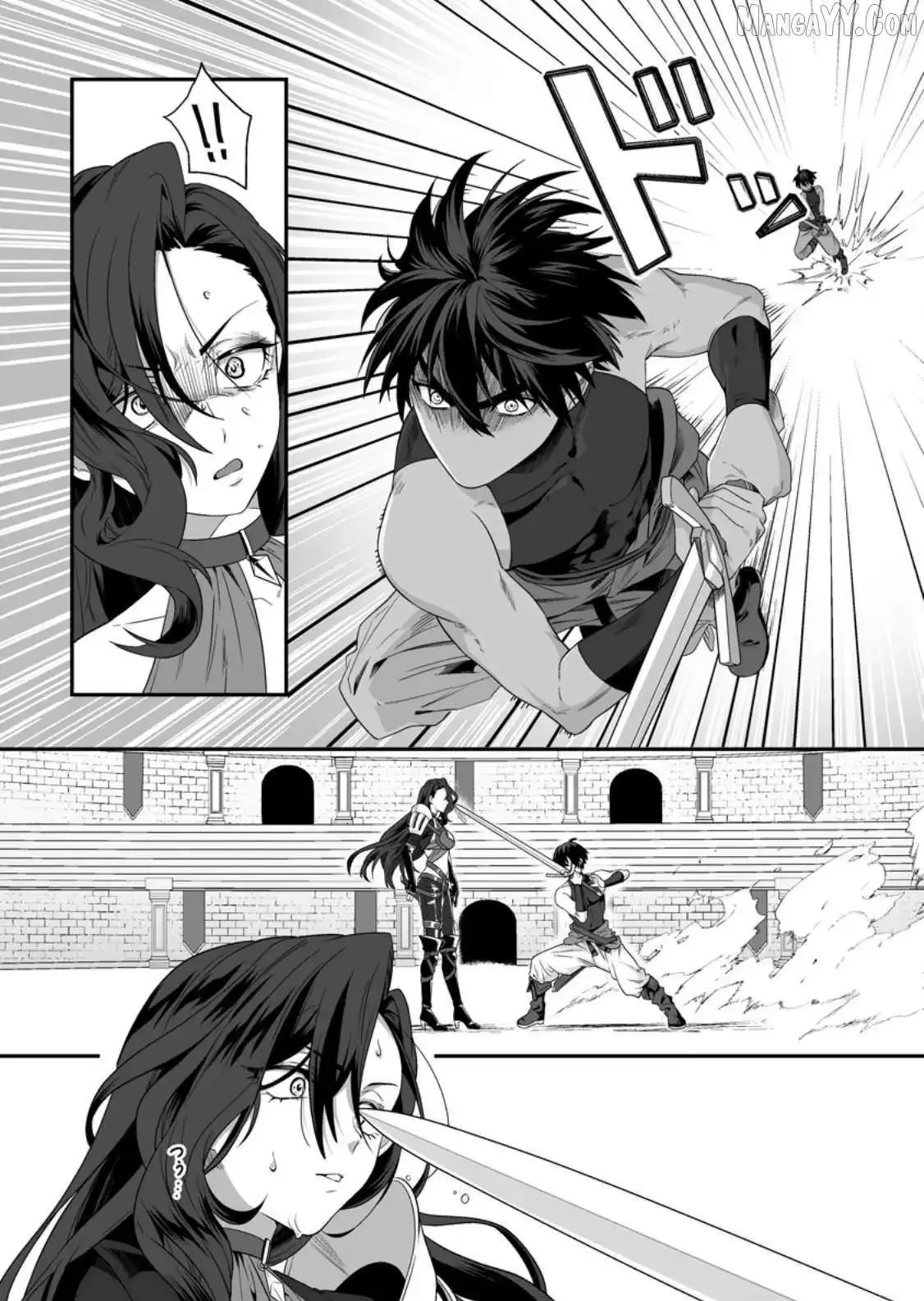 Teisou Gyakuten Sekai De Yuiitsu No Otoko Kishi No Ore, Onna Kishi Gakuen Ni Nyuugaku Shitara Nazeka Eiyou Atsukai Sareta ~Zetsurin Skill De Harem Musou~ Chapter 2.3 page 9