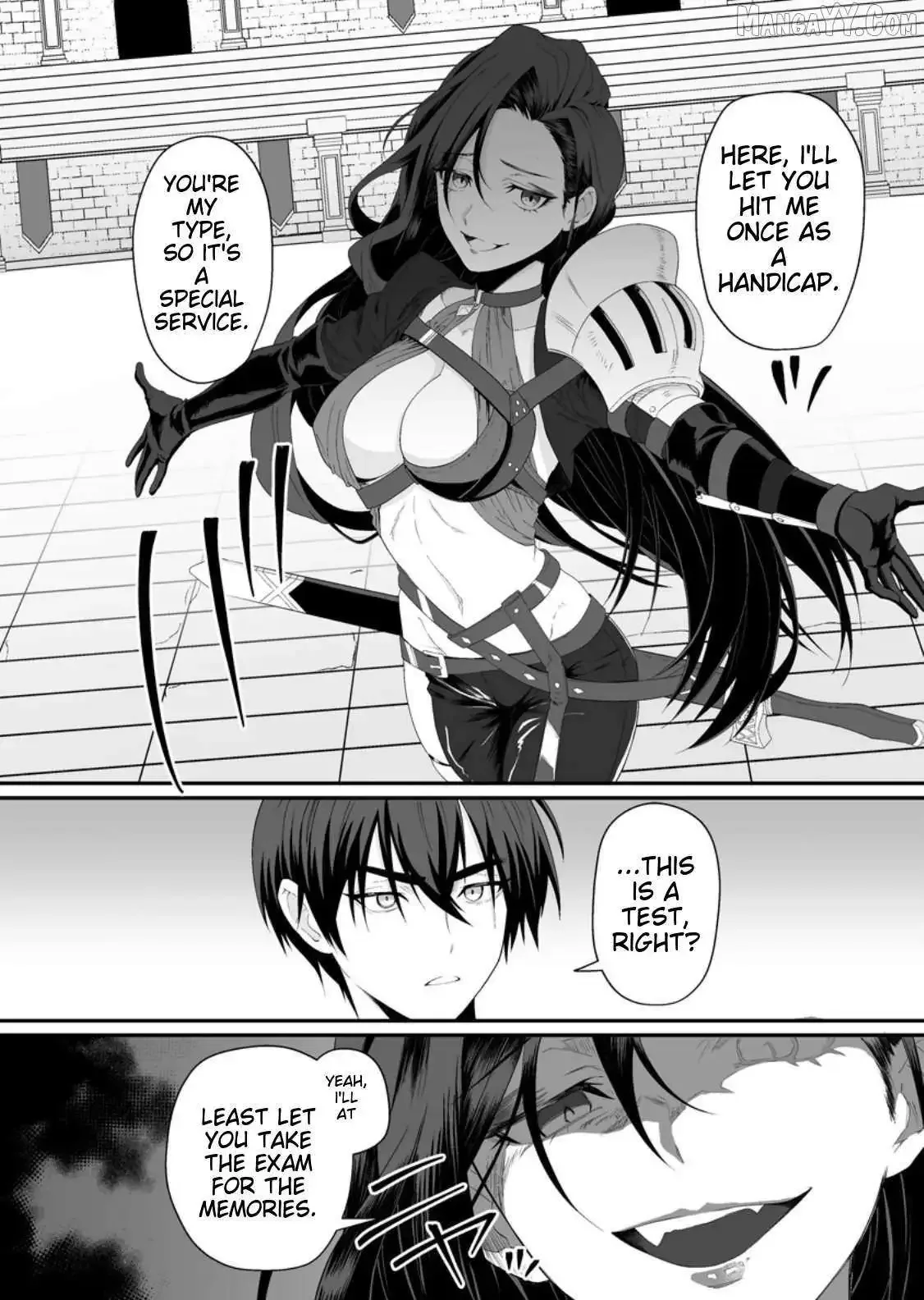Teisou Gyakuten Sekai De Yuiitsu No Otoko Kishi No Ore, Onna Kishi Gakuen Ni Nyuugaku Shitara Nazeka Eiyou Atsukai Sareta ~Zetsurin Skill De Harem Musou~ Chapter 2.3 page 7