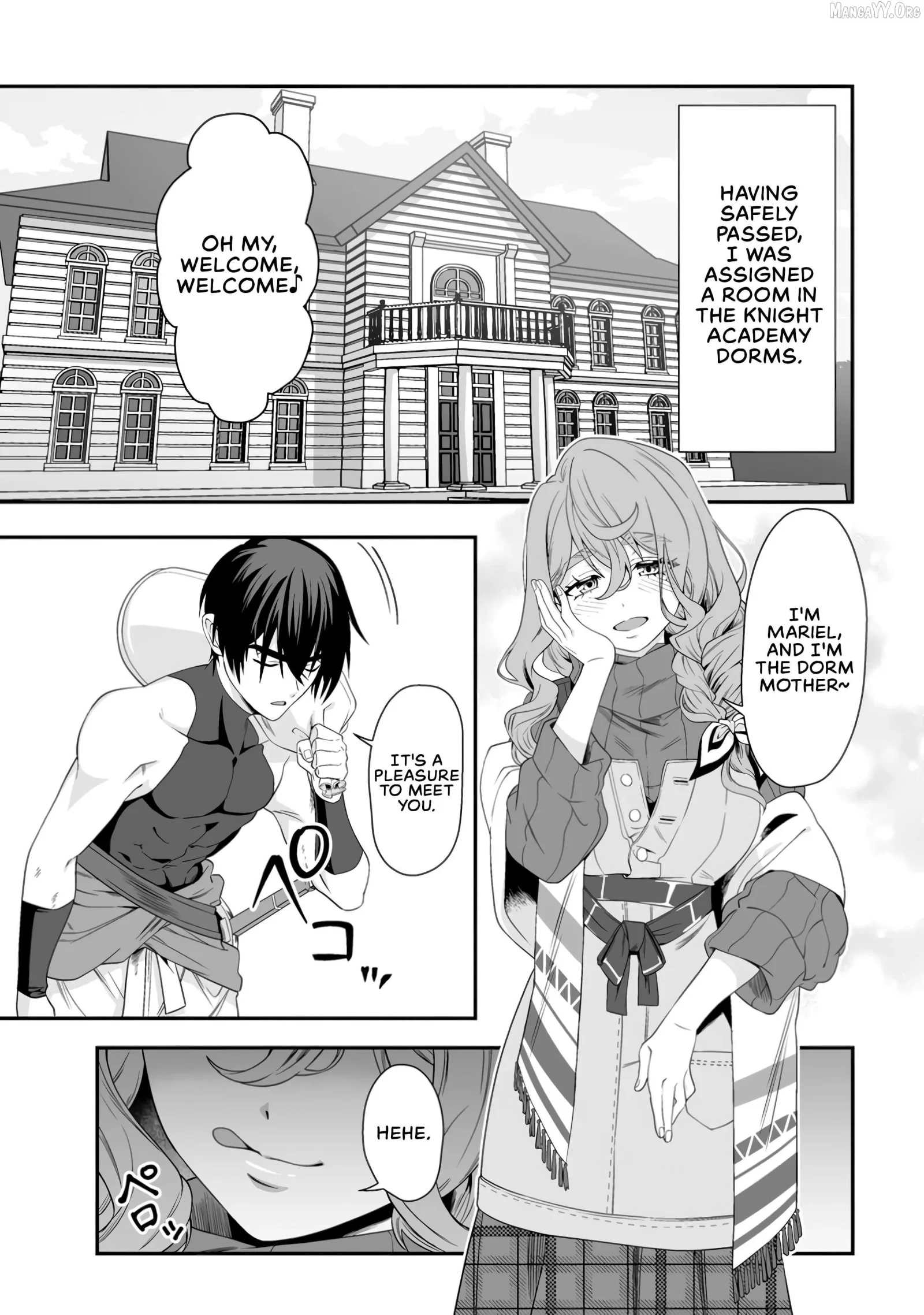 Teisou Gyakuten Sekai De Yuiitsu No Otoko Kishi No Ore, Onna Kishi Gakuen Ni Nyuugaku Shitara Nazeka Eiyou Atsukai Sareta ~Zetsurin Skill De Harem Musou~ Chapter 3 page 12