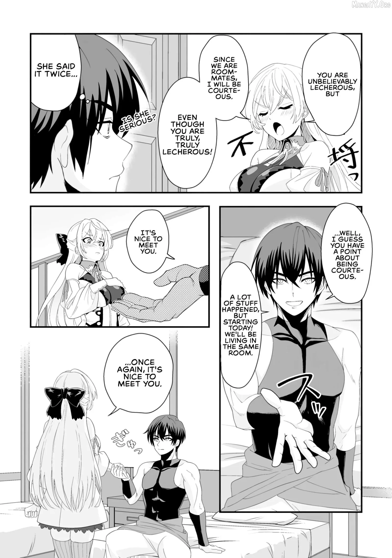 Teisou Gyakuten Sekai De Yuiitsu No Otoko Kishi No Ore, Onna Kishi Gakuen Ni Nyuugaku Shitara Nazeka Eiyou Atsukai Sareta ~Zetsurin Skill De Harem Musou~ Chapter 3 page 18