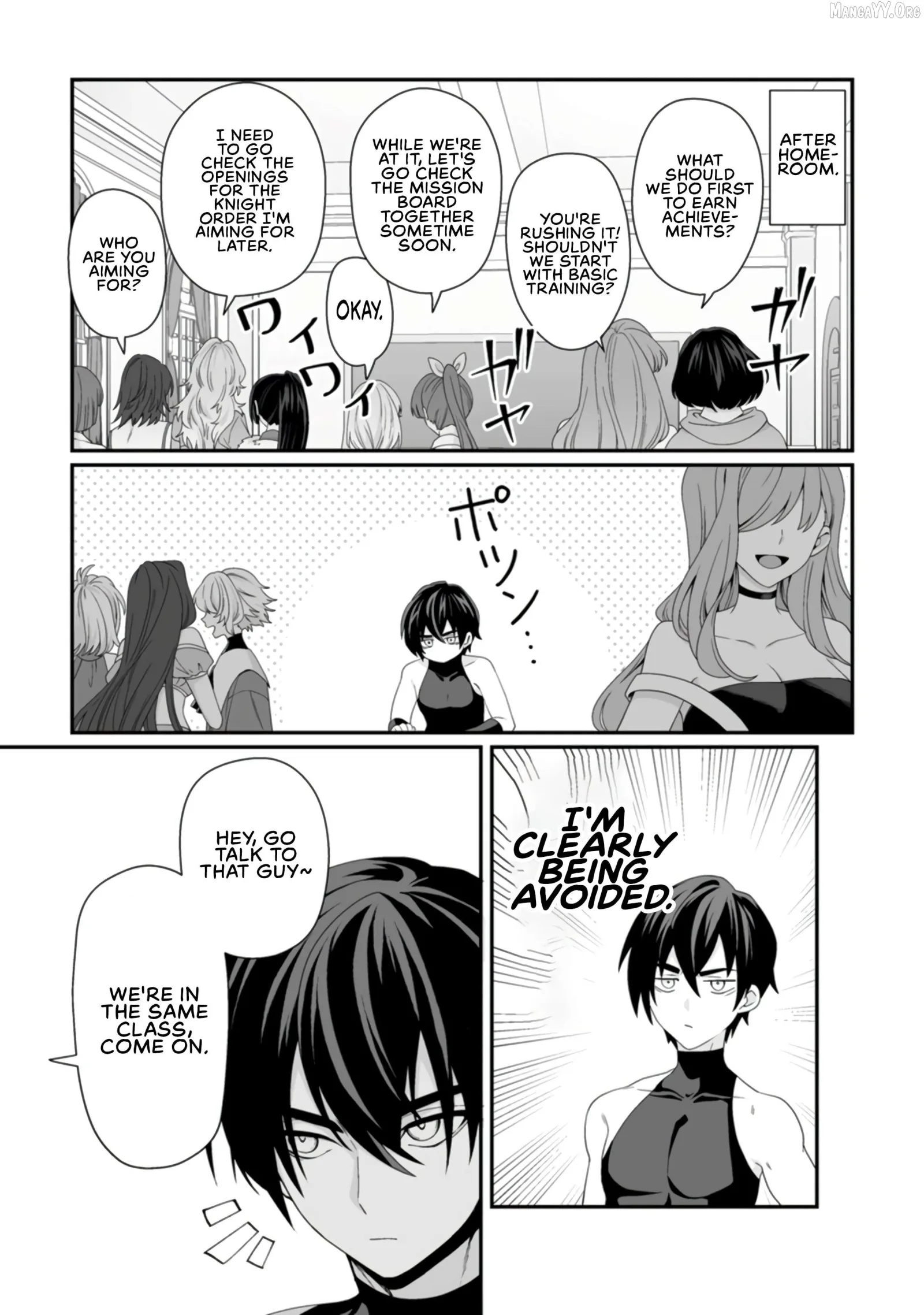 Teisou Gyakuten Sekai De Yuiitsu No Otoko Kishi No Ore, Onna Kishi Gakuen Ni Nyuugaku Shitara Nazeka Eiyou Atsukai Sareta ~Zetsurin Skill De Harem Musou~ Chapter 4 page 27