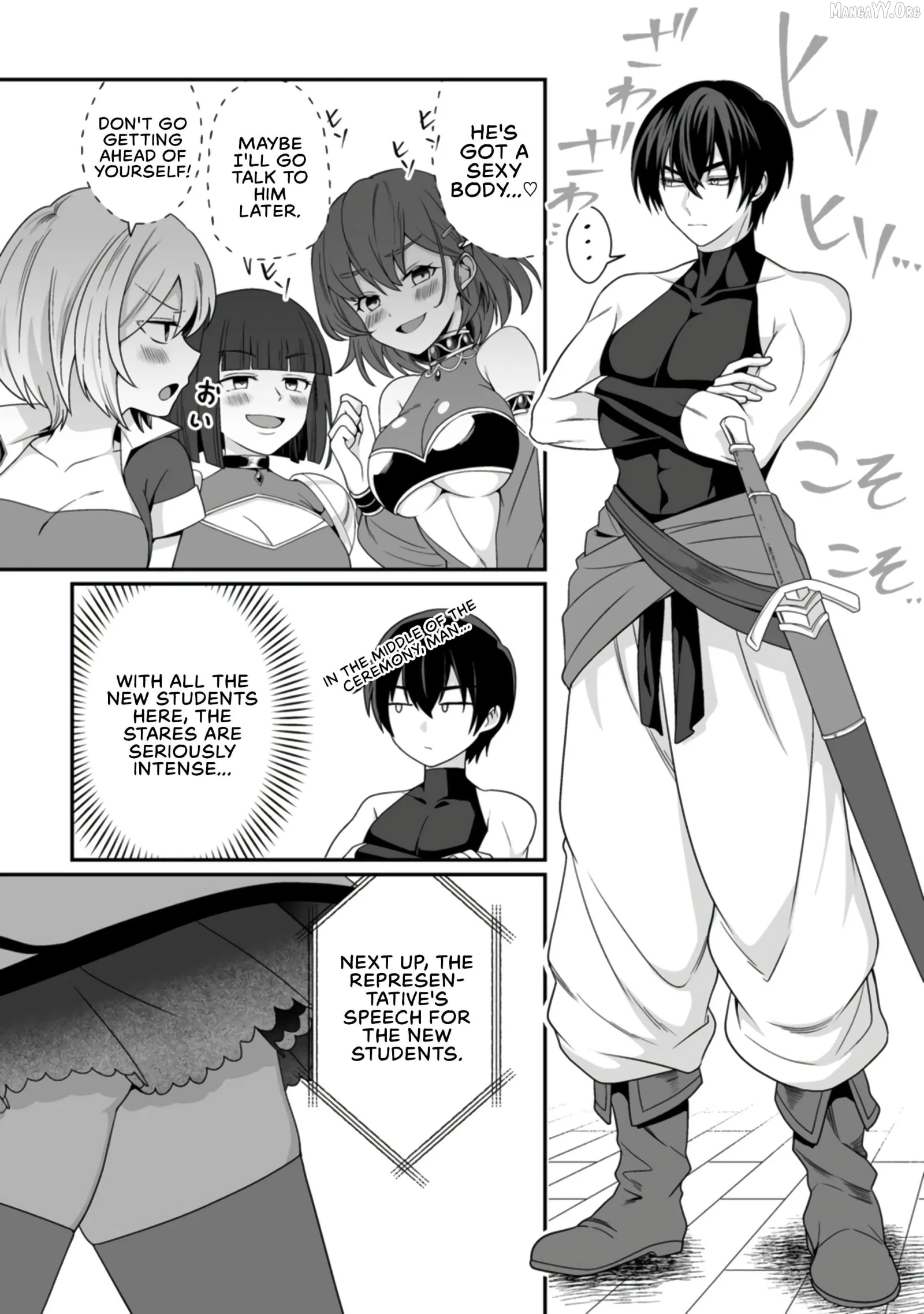 Teisou Gyakuten Sekai De Yuiitsu No Otoko Kishi No Ore, Onna Kishi Gakuen Ni Nyuugaku Shitara Nazeka Eiyou Atsukai Sareta ~Zetsurin Skill De Harem Musou~ Chapter 4 page 4