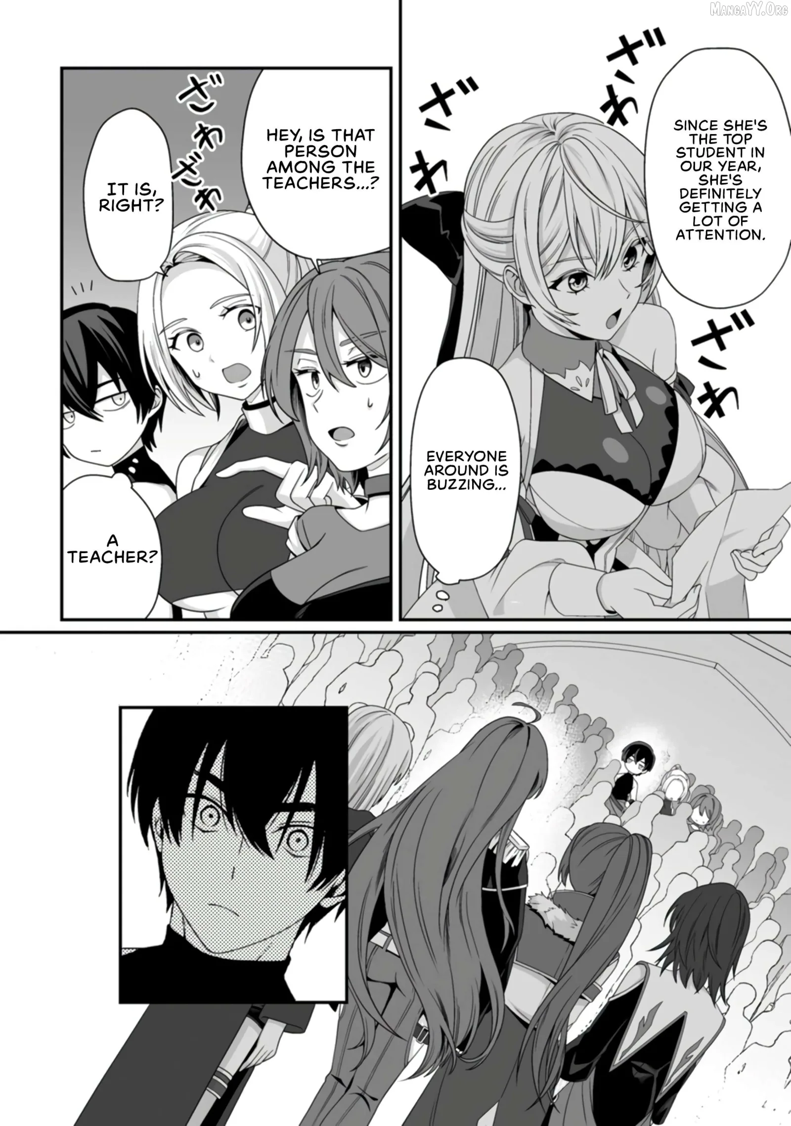 Teisou Gyakuten Sekai De Yuiitsu No Otoko Kishi No Ore, Onna Kishi Gakuen Ni Nyuugaku Shitara Nazeka Eiyou Atsukai Sareta ~Zetsurin Skill De Harem Musou~ Chapter 4 page 6