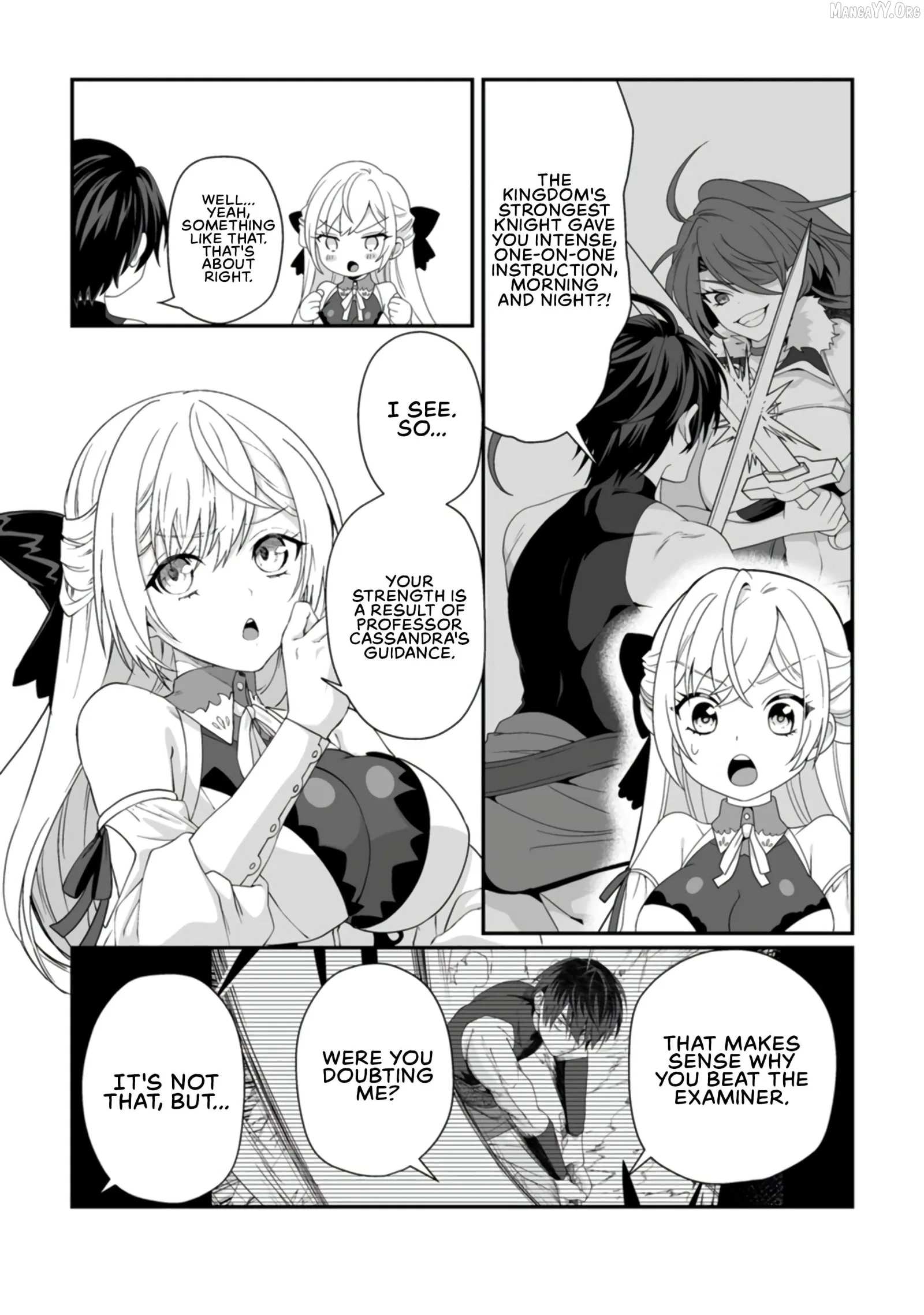 Teisou Gyakuten Sekai De Yuiitsu No Otoko Kishi No Ore, Onna Kishi Gakuen Ni Nyuugaku Shitara Nazeka Eiyou Atsukai Sareta ~Zetsurin Skill De Harem Musou~ Chapter 4 page 22