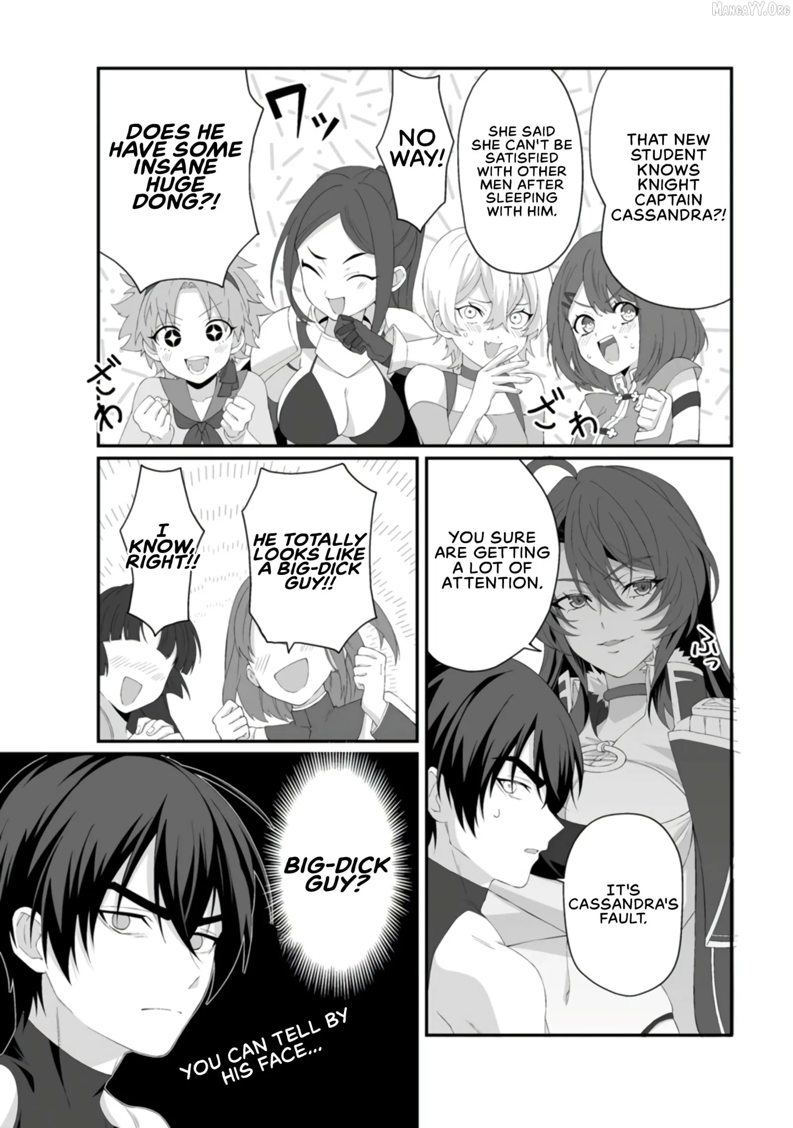 Teisou Gyakuten Sekai De Yuiitsu No Otoko Kishi No Ore, Onna Kishi Gakuen Ni Nyuugaku Shitara Nazeka Eiyou Atsukai Sareta ~Zetsurin Skill De Harem Musou~ Chapter 4 page 12