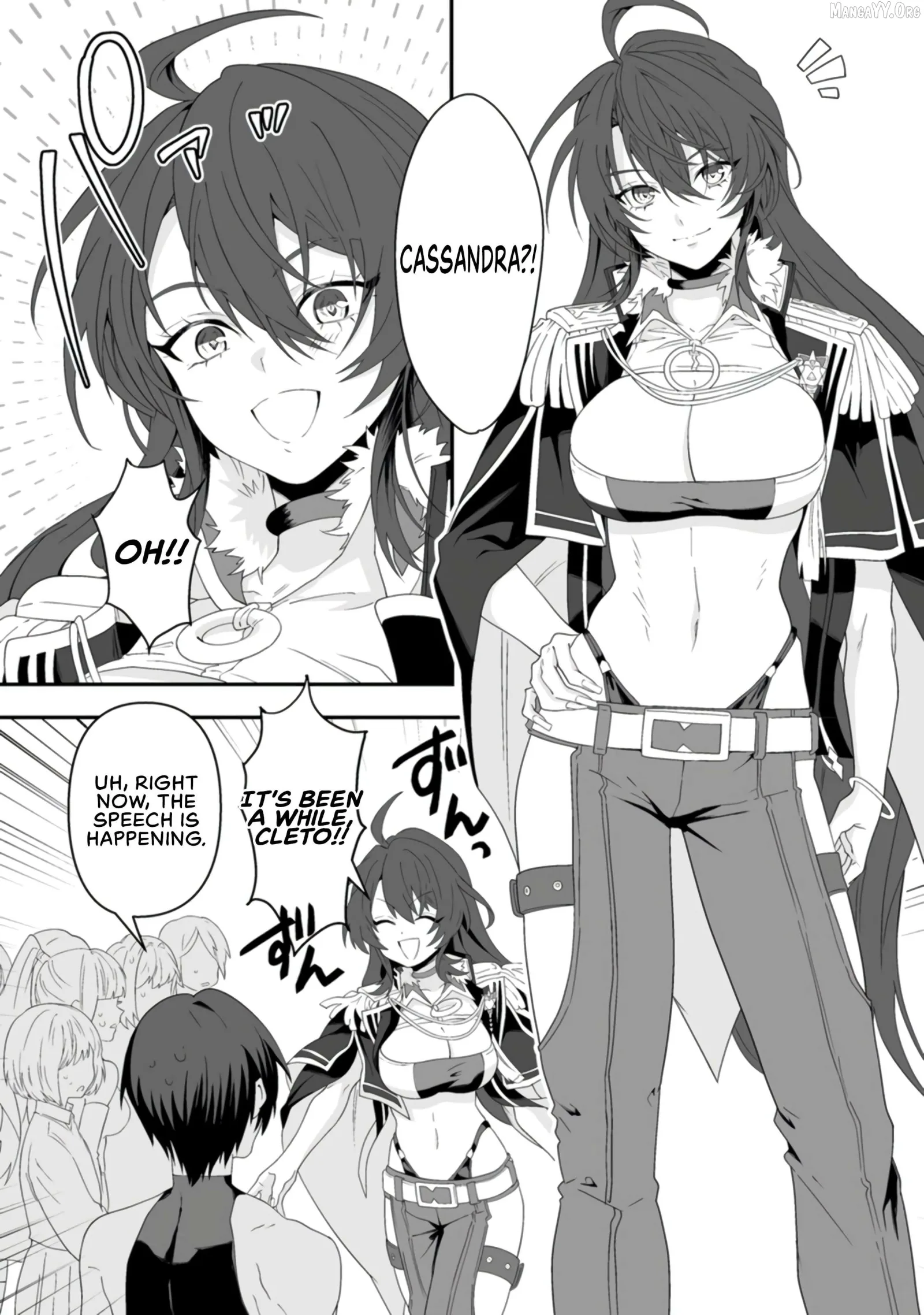 Teisou Gyakuten Sekai De Yuiitsu No Otoko Kishi No Ore, Onna Kishi Gakuen Ni Nyuugaku Shitara Nazeka Eiyou Atsukai Sareta ~Zetsurin Skill De Harem Musou~ Chapter 4 page 7