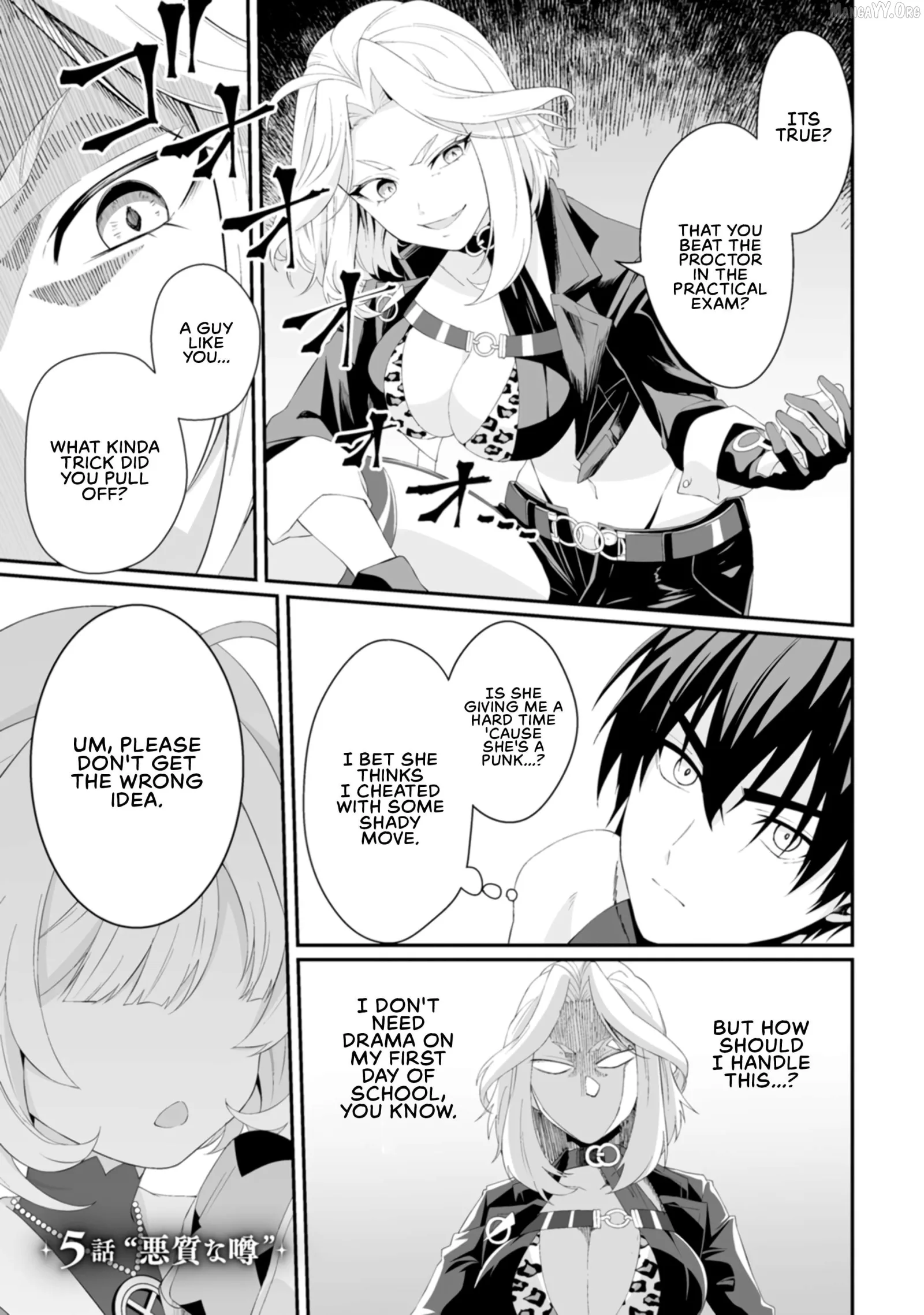 Teisou Gyakuten Sekai De Yuiitsu No Otoko Kishi No Ore, Onna Kishi Gakuen Ni Nyuugaku Shitara Nazeka Eiyou Atsukai Sareta ~Zetsurin Skill De Harem Musou~ Chapter 5 page 2