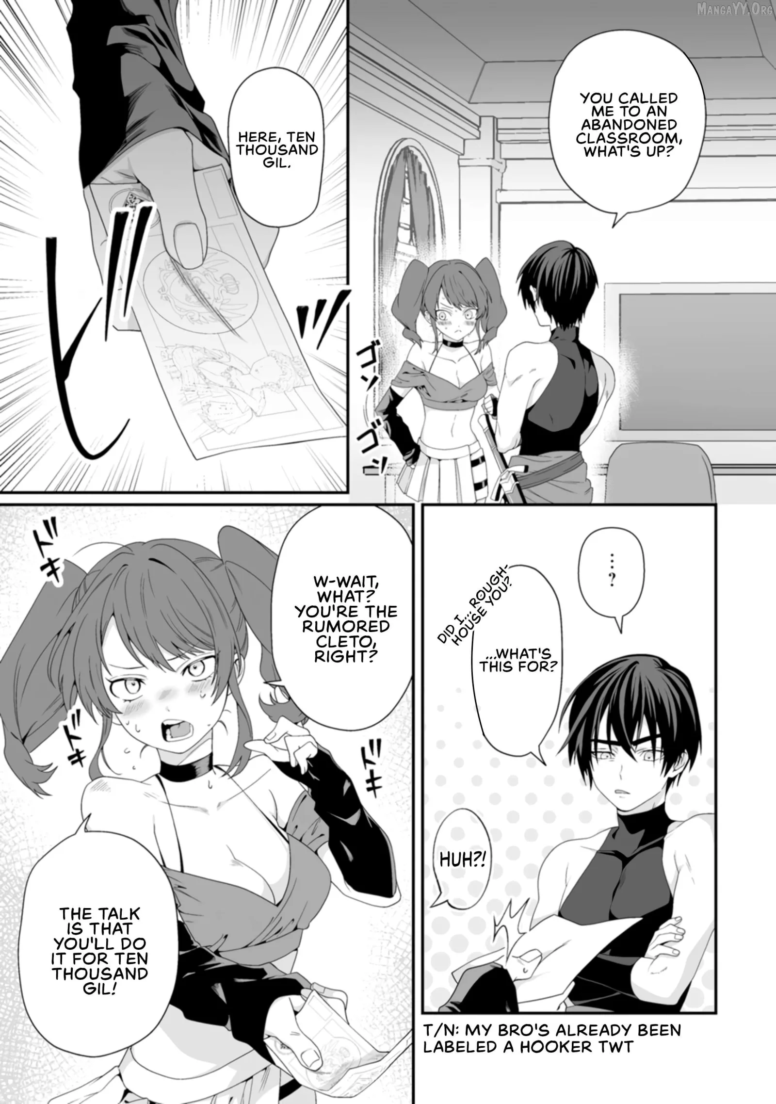 Teisou Gyakuten Sekai De Yuiitsu No Otoko Kishi No Ore, Onna Kishi Gakuen Ni Nyuugaku Shitara Nazeka Eiyou Atsukai Sareta ~Zetsurin Skill De Harem Musou~ Chapter 5 page 14