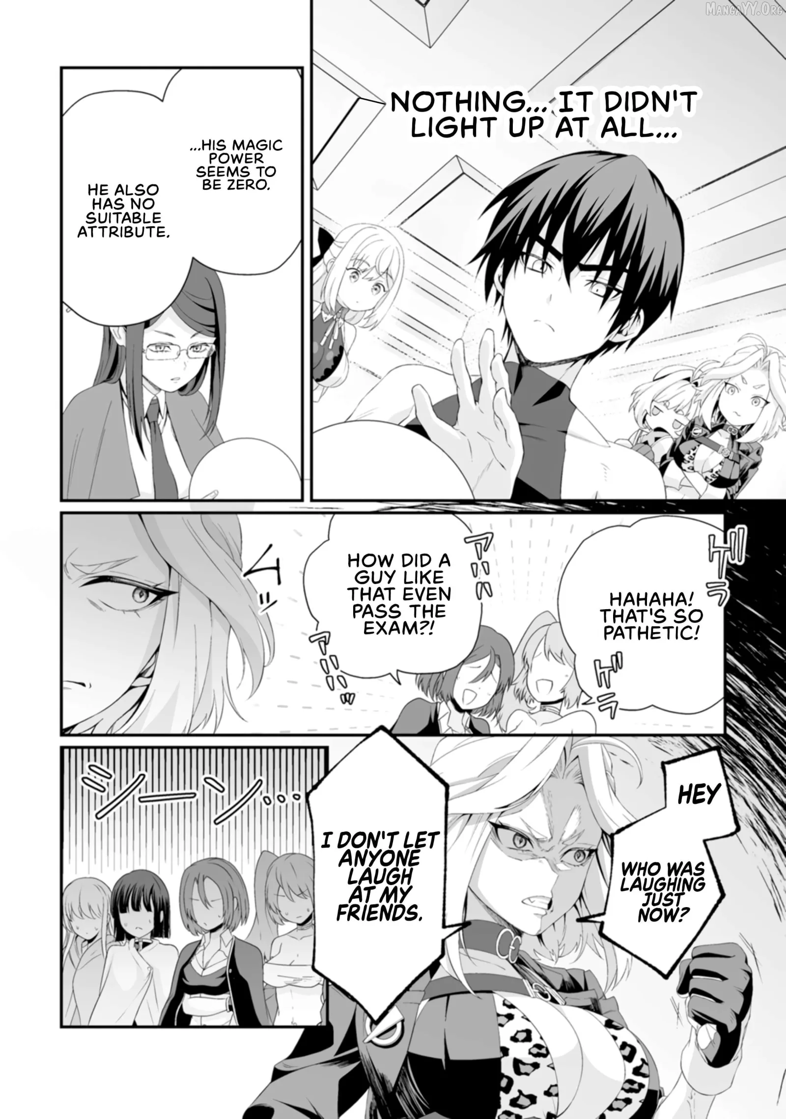 Teisou Gyakuten Sekai De Yuiitsu No Otoko Kishi No Ore, Onna Kishi Gakuen Ni Nyuugaku Shitara Nazeka Eiyou Atsukai Sareta ~Zetsurin Skill De Harem Musou~ Chapter 5 page 11