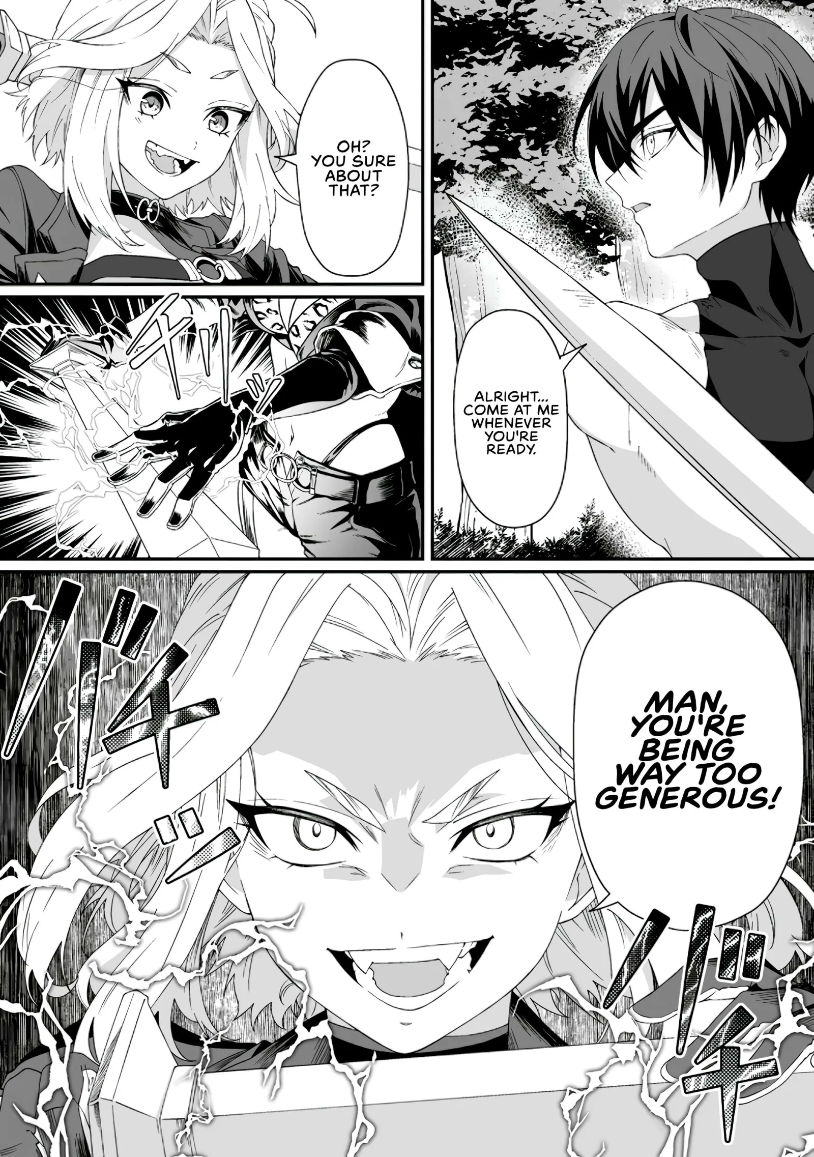 Teisou Gyakuten Sekai De Yuiitsu No Otoko Kishi No Ore, Onna Kishi Gakuen Ni Nyuugaku Shitara Nazeka Eiyou Atsukai Sareta ~Zetsurin Skill De Harem Musou~ Chapter 6.1 page 1