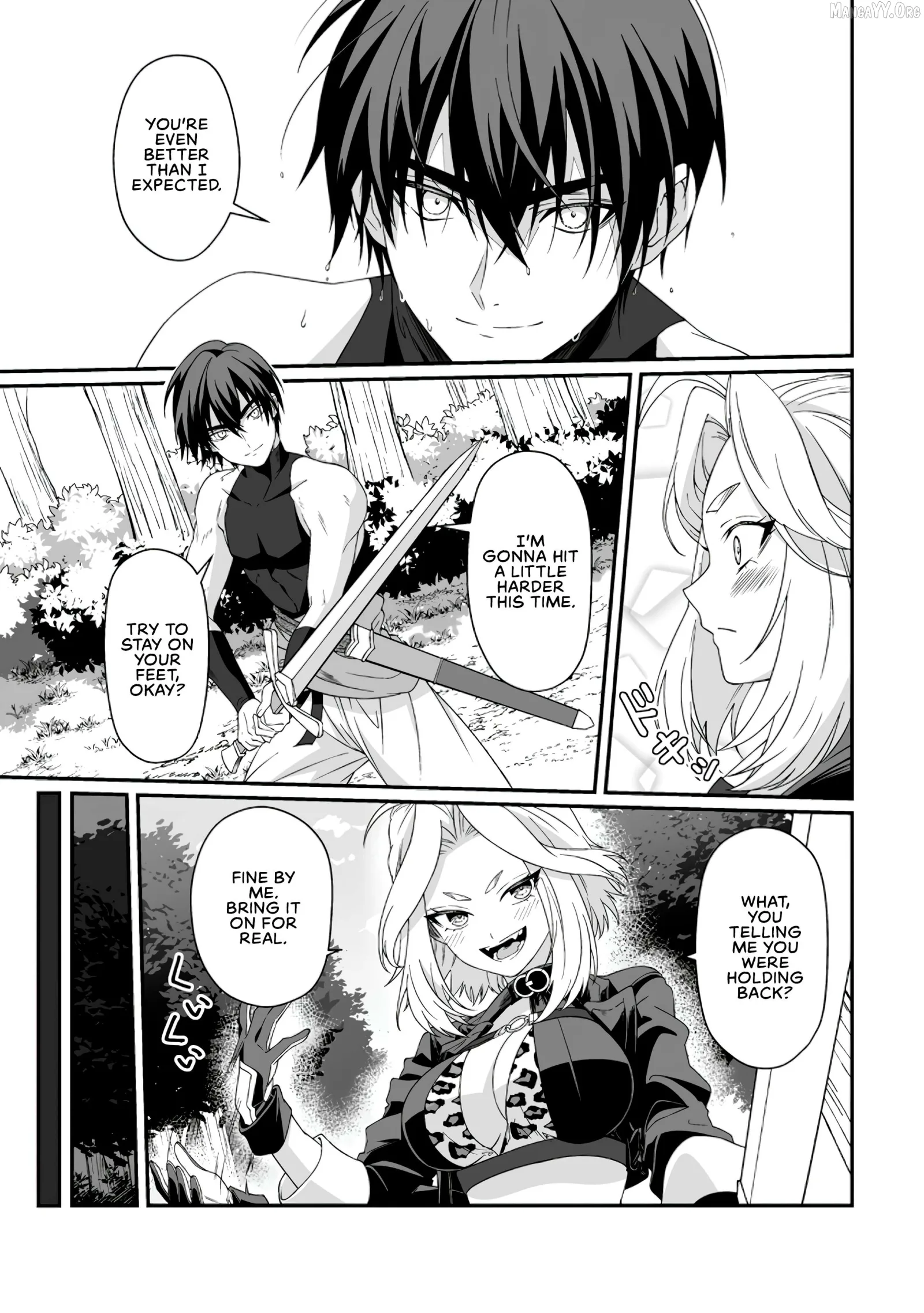 Teisou Gyakuten Sekai De Yuiitsu No Otoko Kishi No Ore, Onna Kishi Gakuen Ni Nyuugaku Shitara Nazeka Eiyou Atsukai Sareta ~Zetsurin Skill De Harem Musou~ Chapter 6.1 page 5