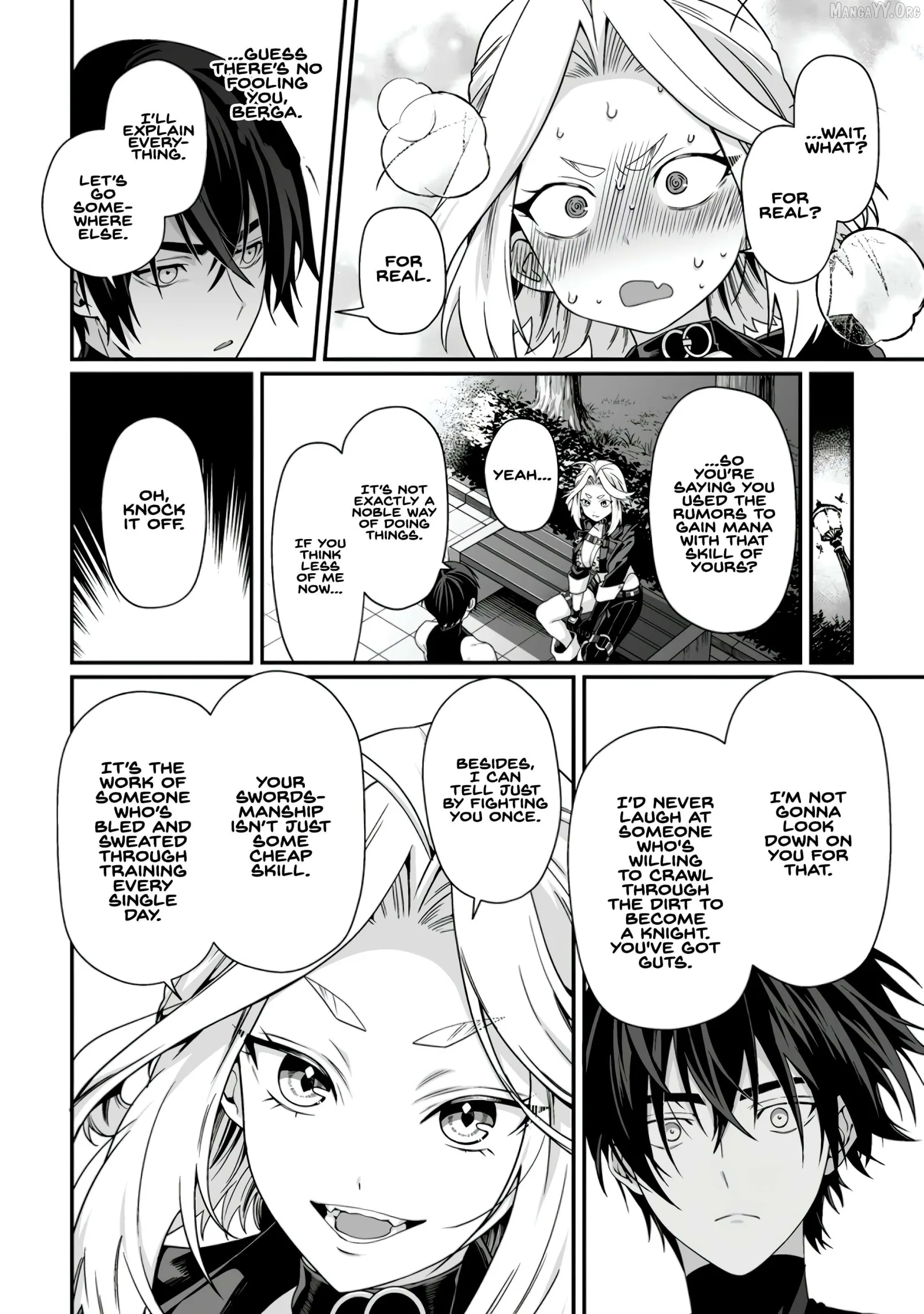 Teisou Gyakuten Sekai De Yuiitsu No Otoko Kishi No Ore, Onna Kishi Gakuen Ni Nyuugaku Shitara Nazeka Eiyou Atsukai Sareta ~Zetsurin Skill De Harem Musou~ Chapter 6.2 page 2