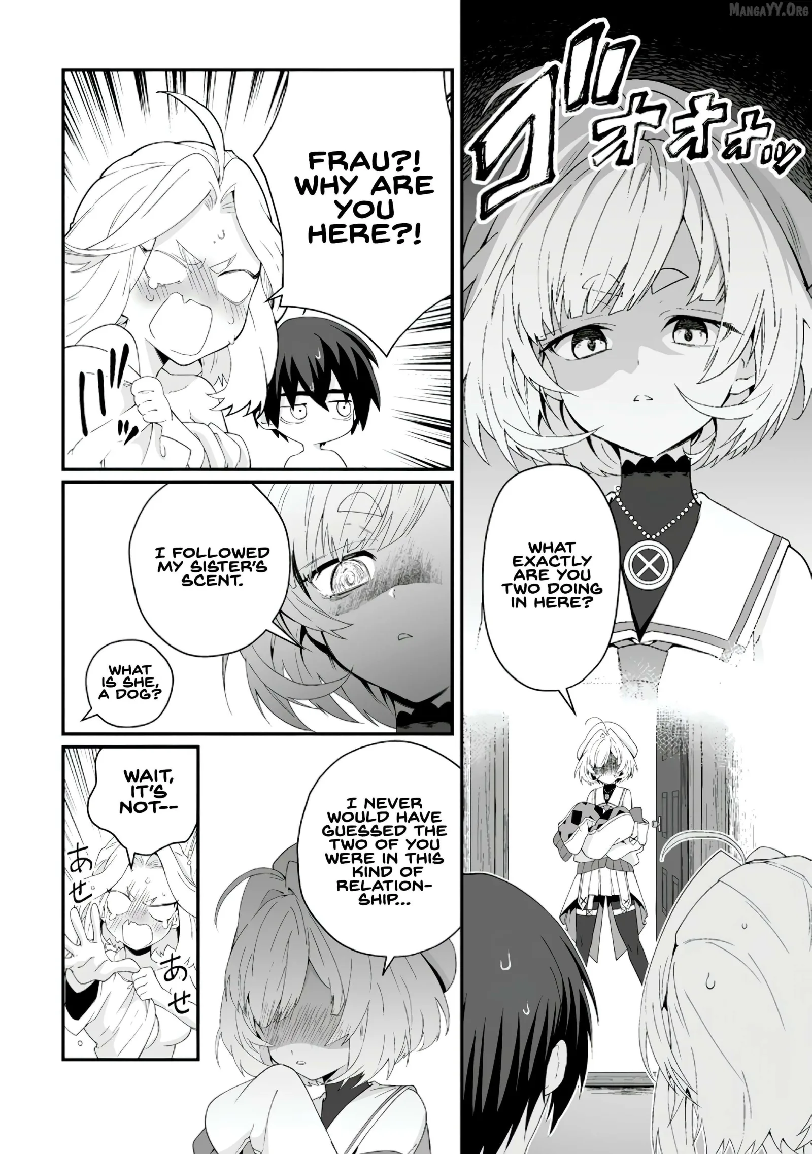 Teisou Gyakuten Sekai De Yuiitsu No Otoko Kishi No Ore, Onna Kishi Gakuen Ni Nyuugaku Shitara Nazeka Eiyou Atsukai Sareta ~Zetsurin Skill De Harem Musou~ Chapter 6.2 page 10