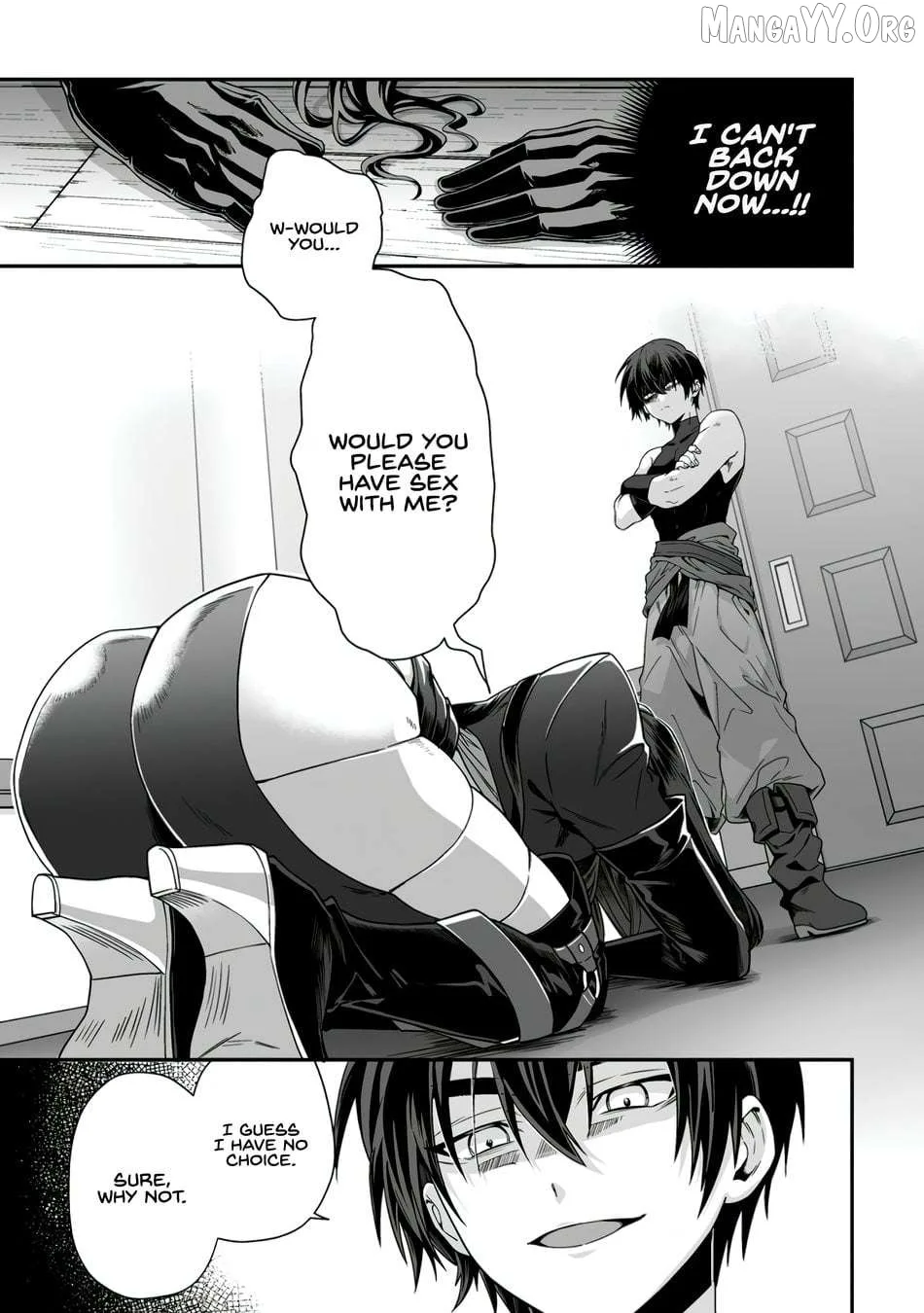 Teisou Gyakuten Sekai De Yuiitsu No Otoko Kishi No Ore, Onna Kishi Gakuen Ni Nyuugaku Shitara Nazeka Eiyou Atsukai Sareta ~Zetsurin Skill De Harem Musou~ Chapter 7.1 page 3