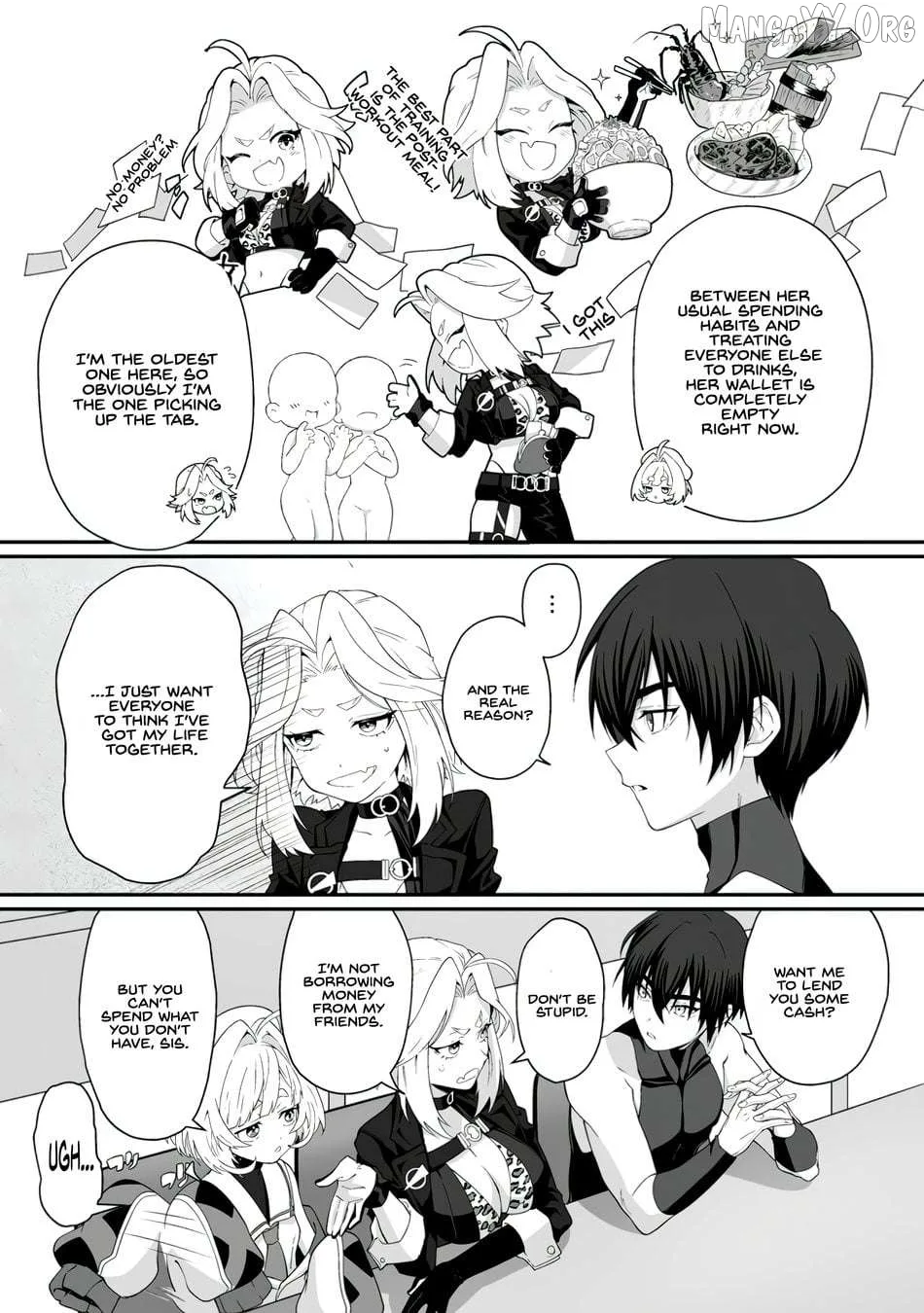 Teisou Gyakuten Sekai De Yuiitsu No Otoko Kishi No Ore, Onna Kishi Gakuen Ni Nyuugaku Shitara Nazeka Eiyou Atsukai Sareta ~Zetsurin Skill De Harem Musou~ Chapter 7.2 page 7