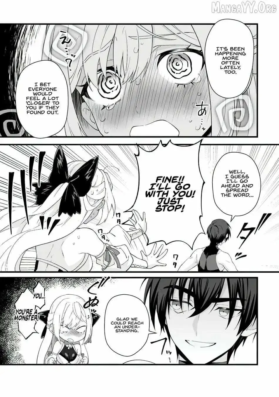 Teisou Gyakuten Sekai De Yuiitsu No Otoko Kishi No Ore, Onna Kishi Gakuen Ni Nyuugaku Shitara Nazeka Eiyou Atsukai Sareta ~Zetsurin Skill De Harem Musou~ Chapter 7.3 page 6