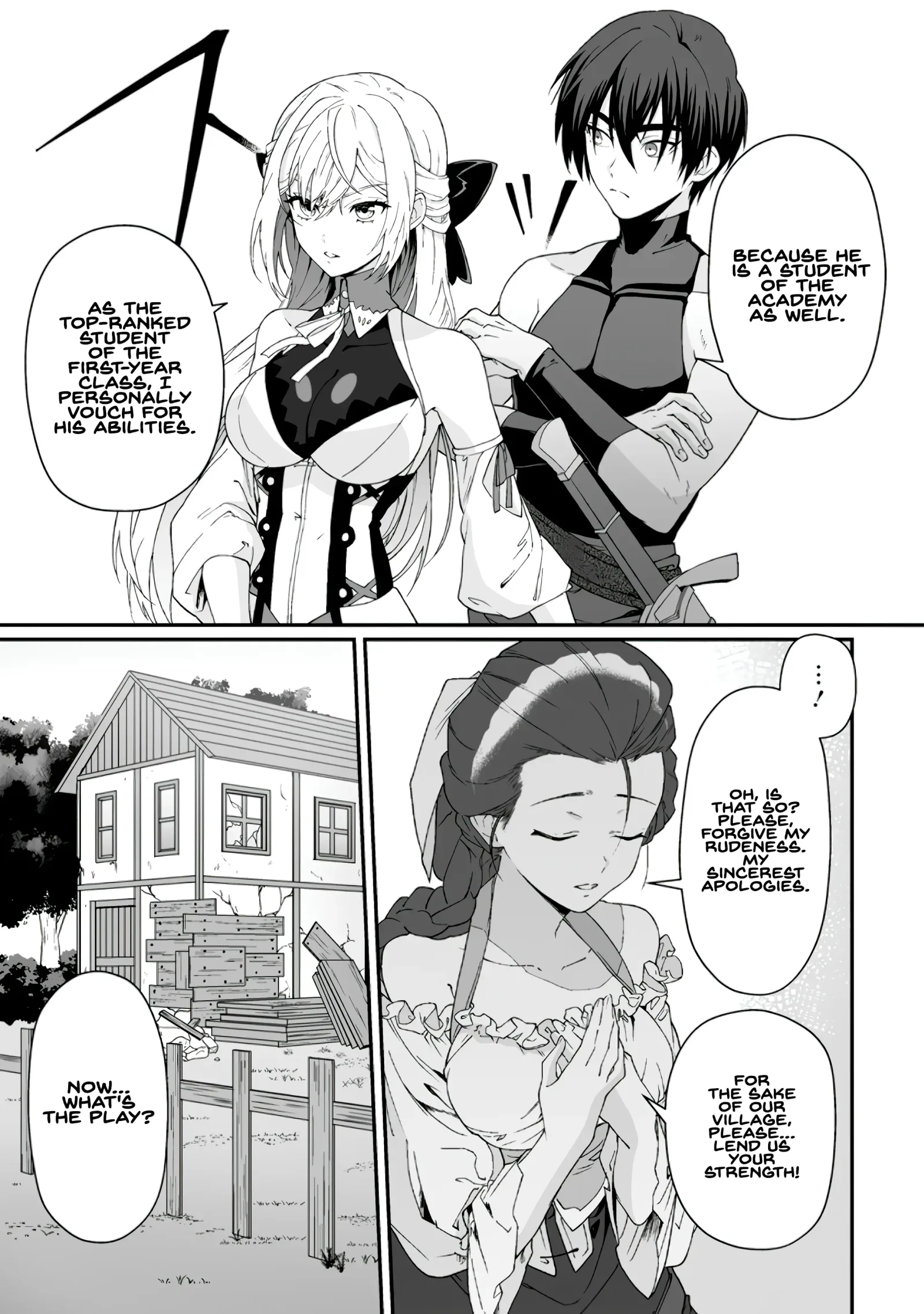 Teisou Gyakuten Sekai De Yuiitsu No Otoko Kishi No Ore, Onna Kishi Gakuen Ni Nyuugaku Shitara Nazeka Eiyou Atsukai Sareta ~Zetsurin Skill De Harem Musou~ Chapter 8.1 page 3