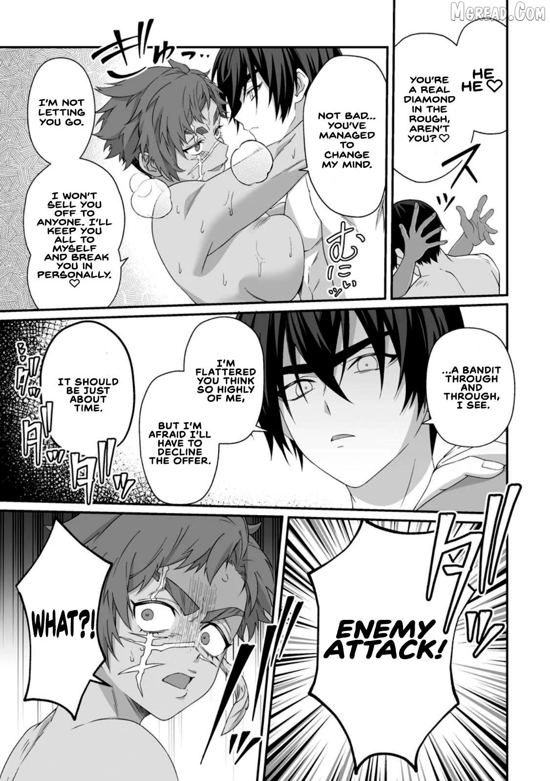 Teisou Gyakuten Sekai De Yuiitsu No Otoko Kishi No Ore, Onna Kishi Gakuen Ni Nyuugaku Shitara Nazeka Eiyou Atsukai Sareta ~Zetsurin Skill De Harem Musou~ Chapter 8.3 page 4