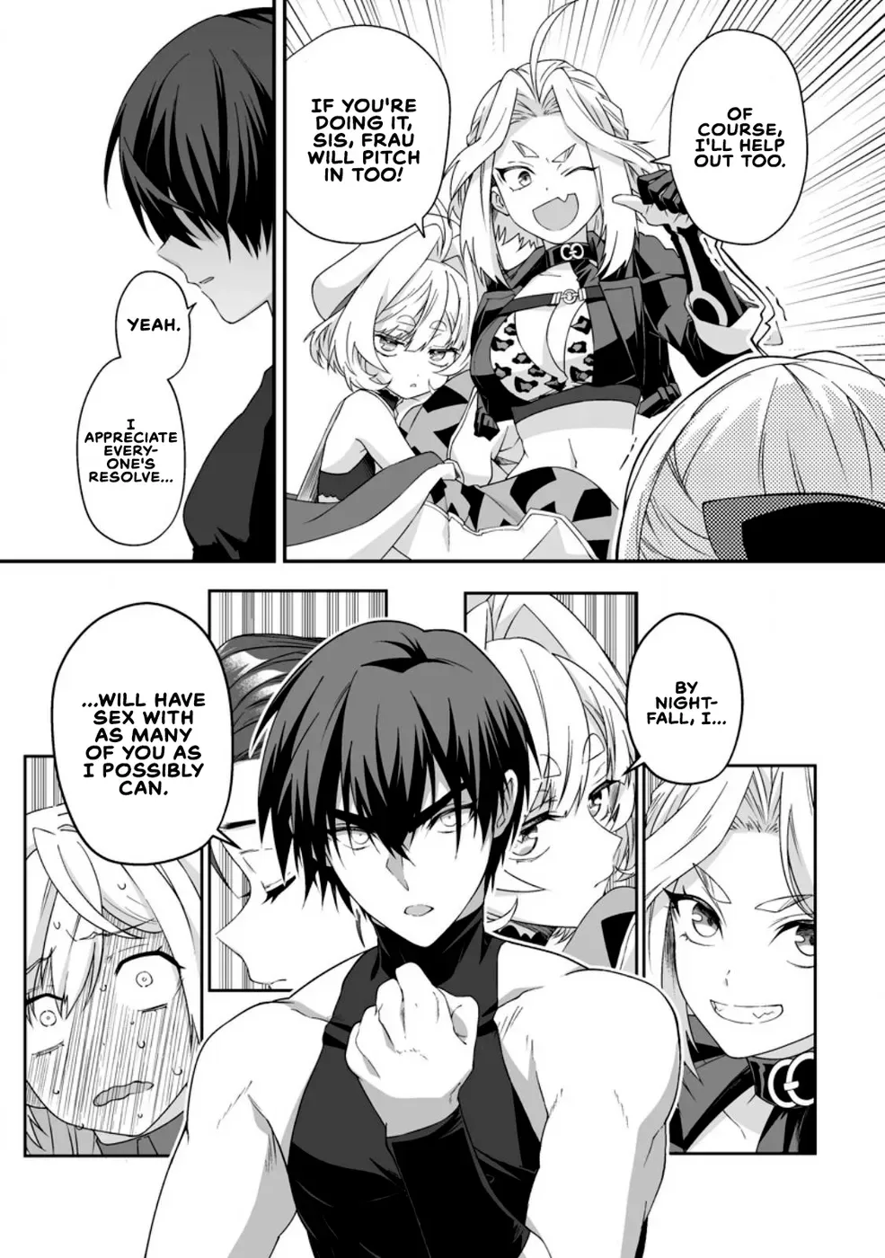 Teisou Gyakuten Sekai De Yuiitsu No Otoko Kishi No Ore, Onna Kishi Gakuen Ni Nyuugaku Shitara Nazeka Eiyou Atsukai Sareta ~Zetsurin Skill De Harem Musou~ Chapter 9.3 page 2