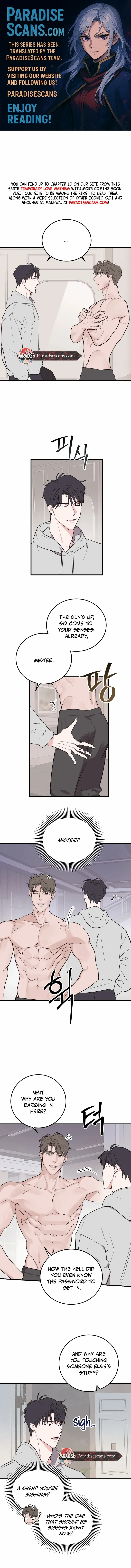 Temporary Love Alert Chapter 2 page 1