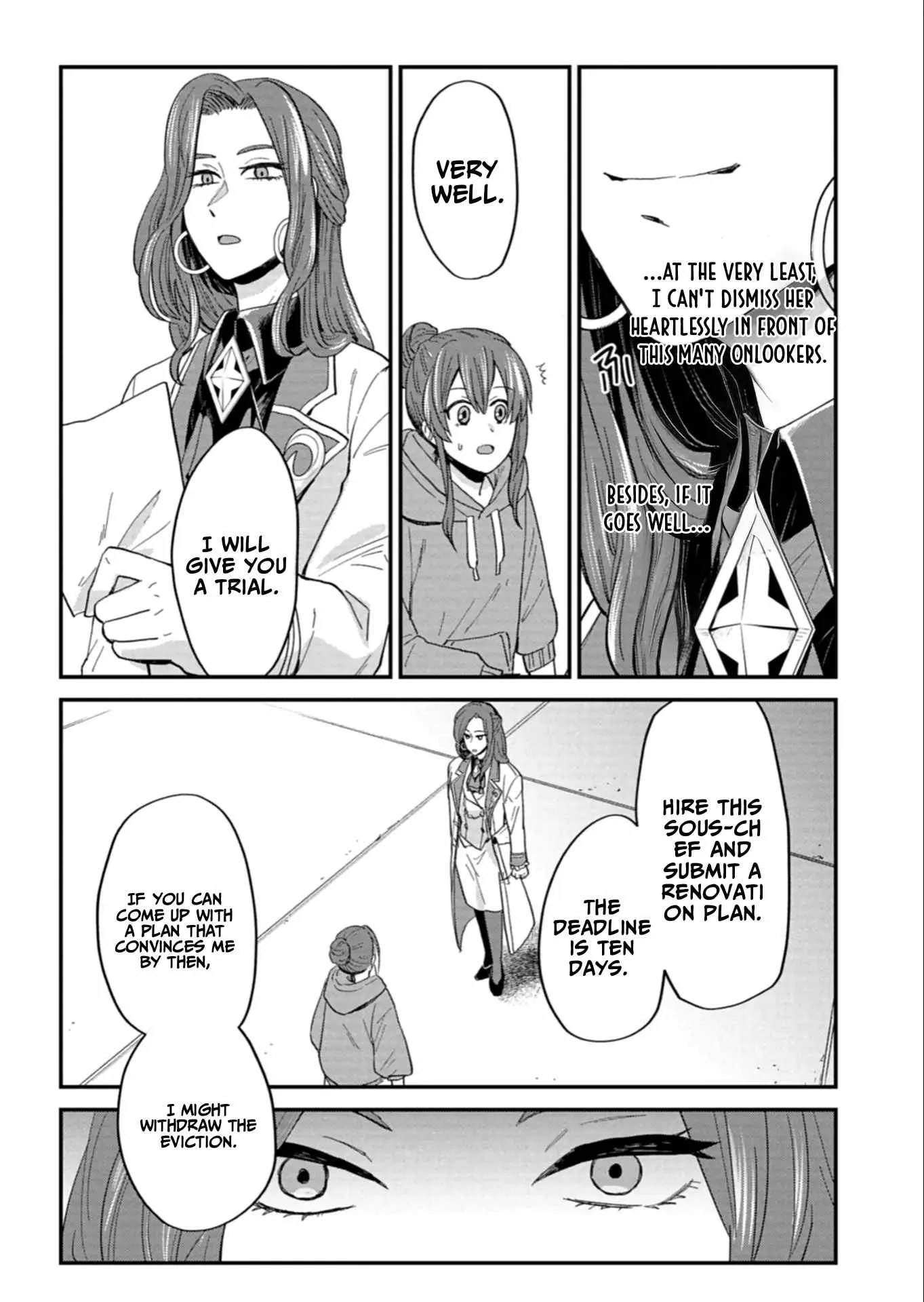 Tenkuu no Isekai Bistro-Ten - Kanban Musume Sorano ga Oishii Shiawase Todokemasu Chapter 10 page 21