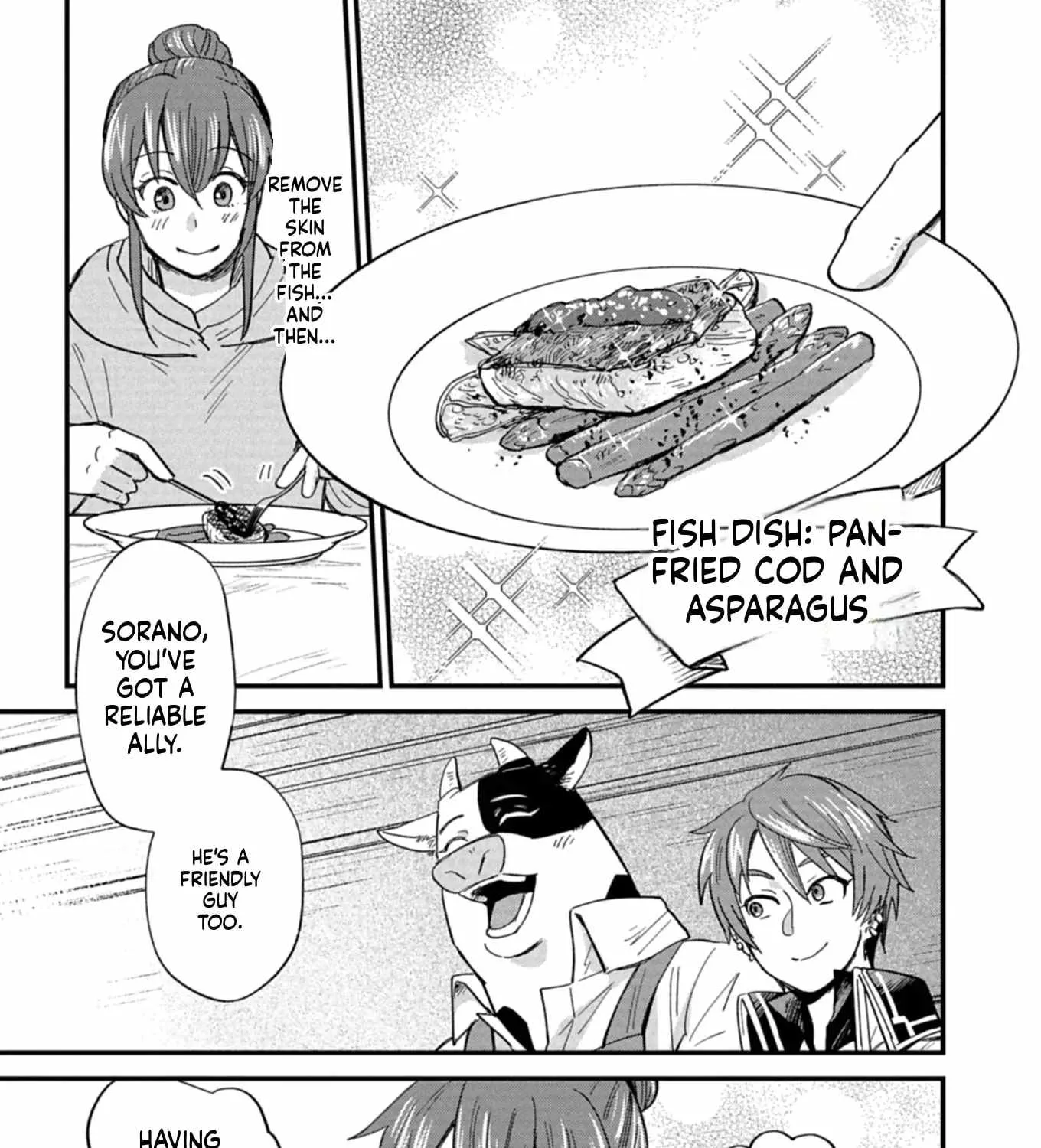 Tenkuu no Isekai Bistro-Ten - Kanban Musume Sorano ga Oishii Shiawase Todokemasu Chapter 11 page 42