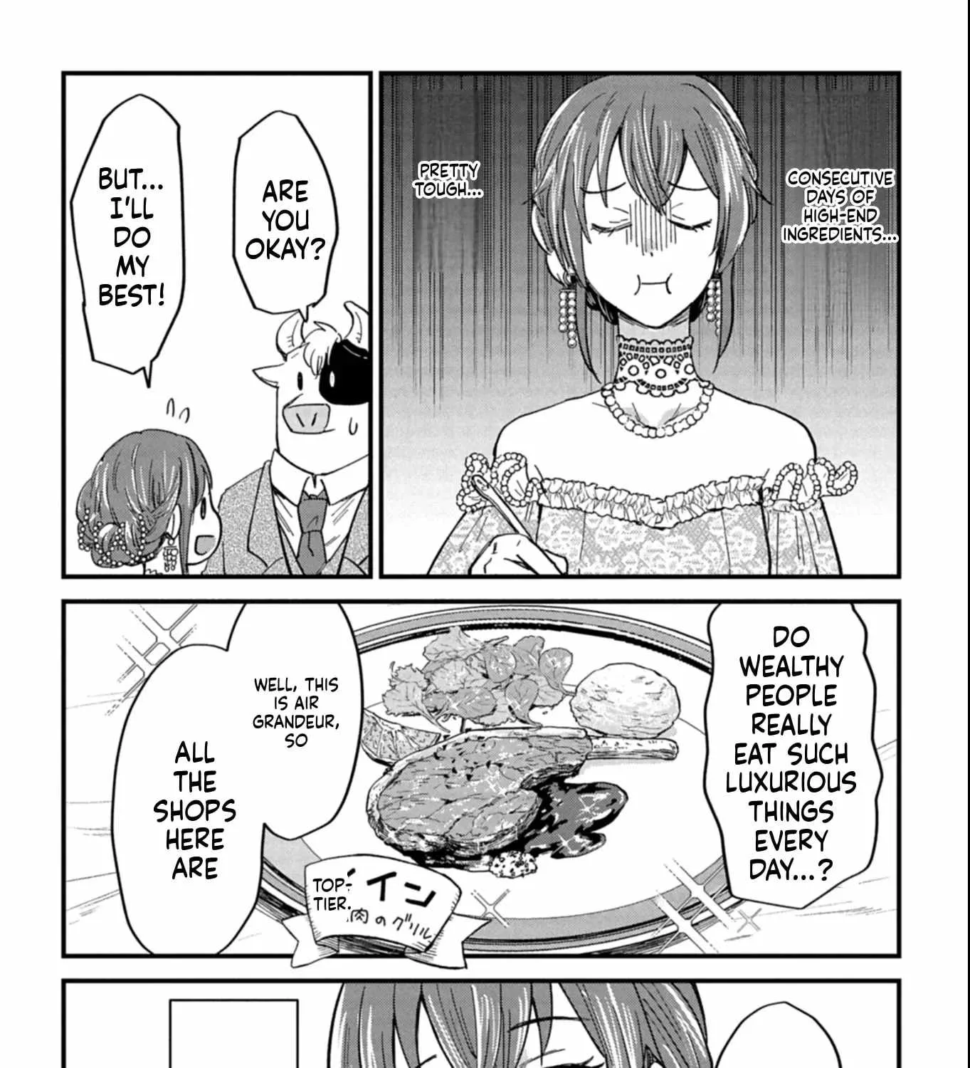 Tenkuu no Isekai Bistro-Ten - Kanban Musume Sorano ga Oishii Shiawase Todokemasu Chapter 12 page 50