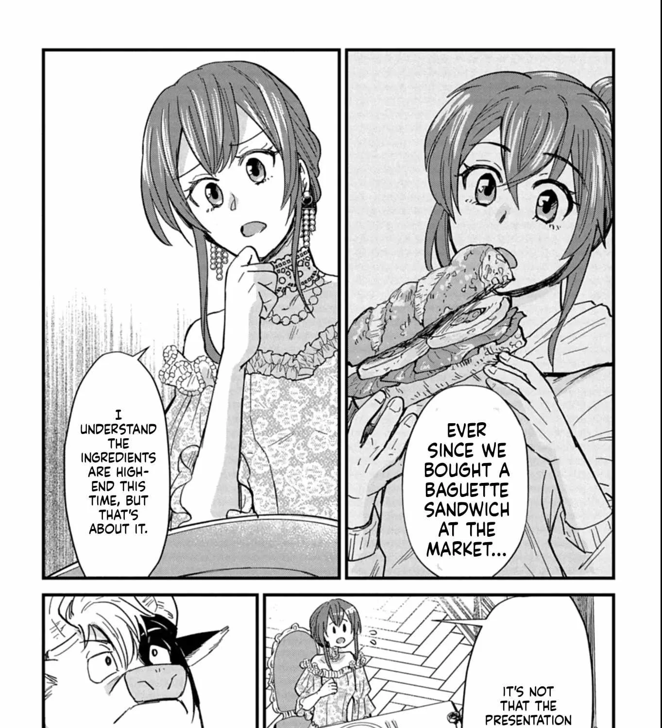 Tenkuu no Isekai Bistro-Ten - Kanban Musume Sorano ga Oishii Shiawase Todokemasu Chapter 12 page 54