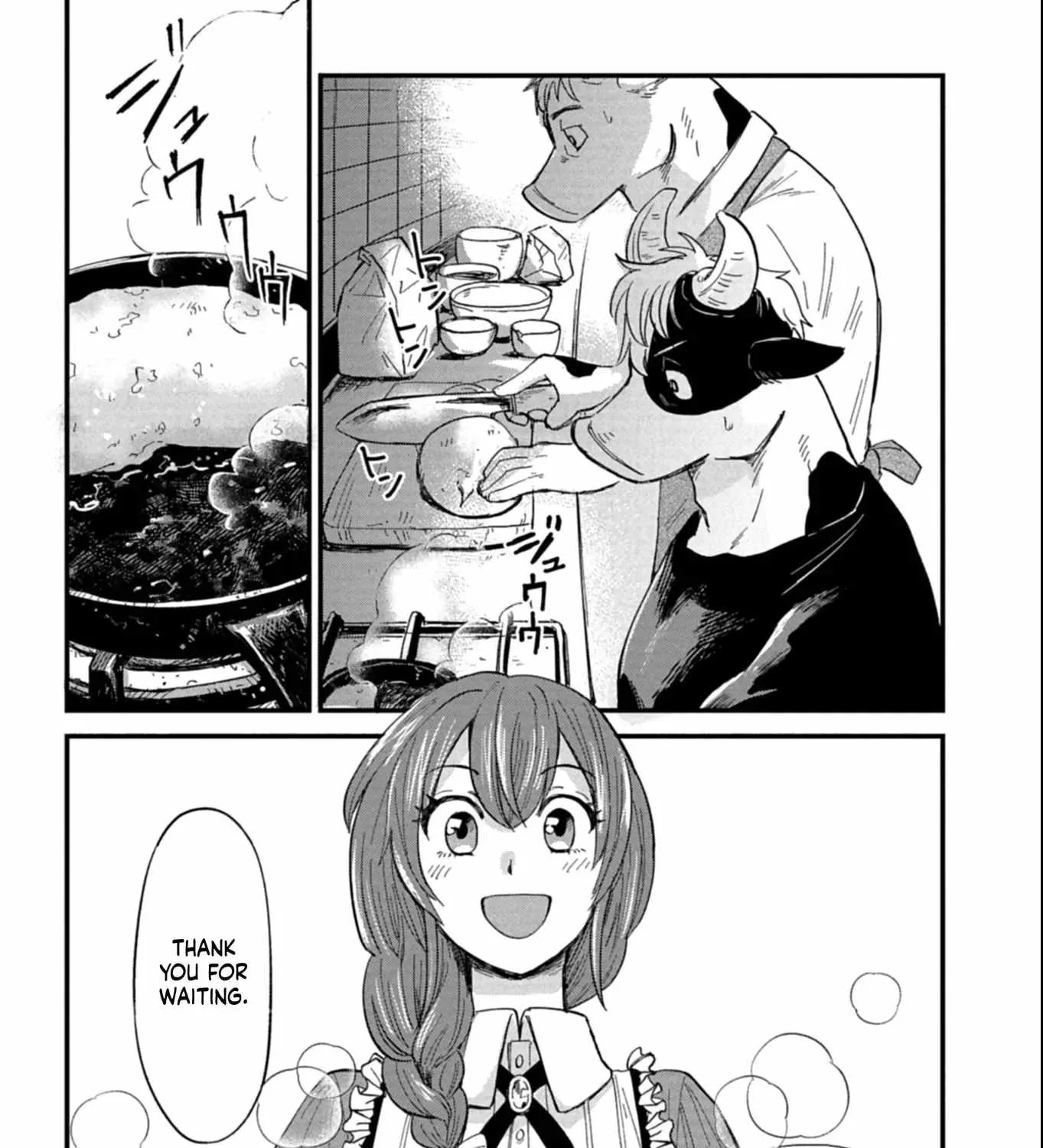 Tenkuu no Isekai Bistro-Ten - Kanban Musume Sorano ga Oishii Shiawase Todokemasu Chapter 13 page 54