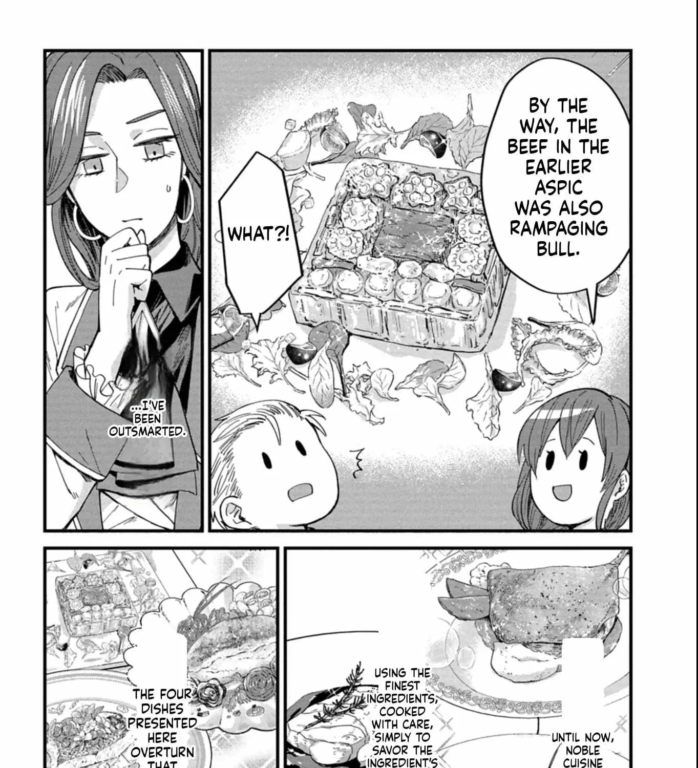 Tenkuu no Isekai Bistro-Ten - Kanban Musume Sorano ga Oishii Shiawase Todokemasu Chapter 14 page 34