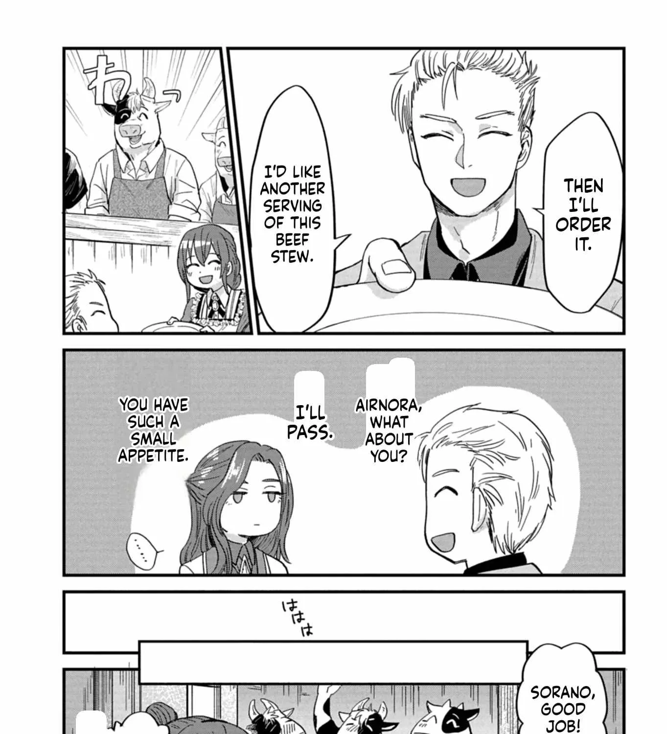 Tenkuu no Isekai Bistro-Ten - Kanban Musume Sorano ga Oishii Shiawase Todokemasu Chapter 14 page 48