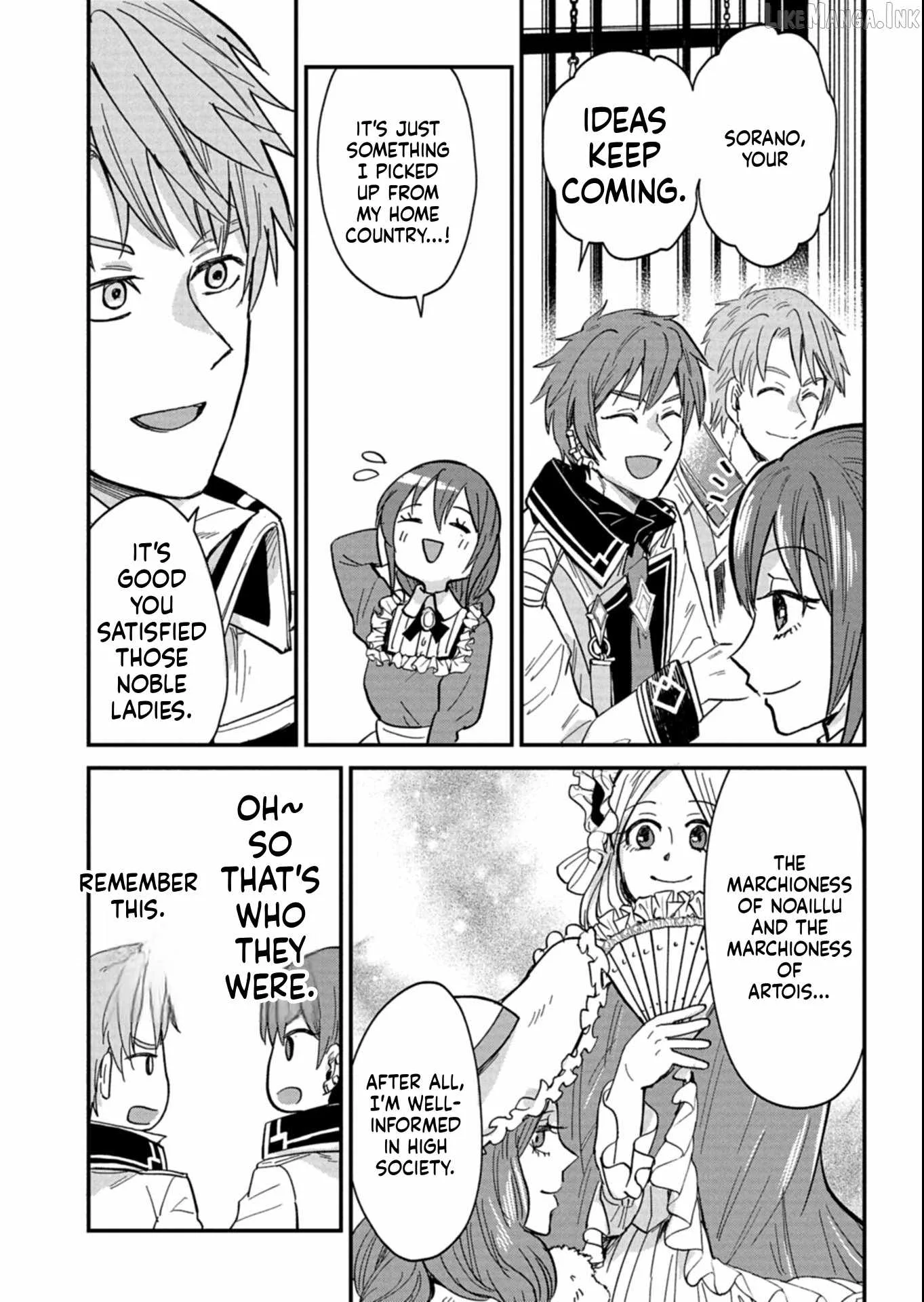 Tenkuu no Isekai Bistro-Ten - Kanban Musume Sorano ga Oishii Shiawase Todokemasu Chapter 15 page 15