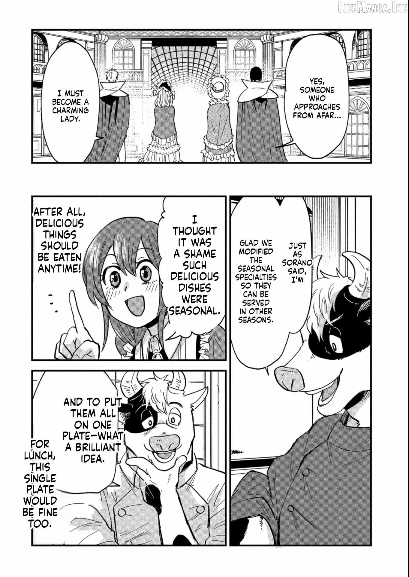 Tenkuu no Isekai Bistro-Ten - Kanban Musume Sorano ga Oishii Shiawase Todokemasu Chapter 15 page 13