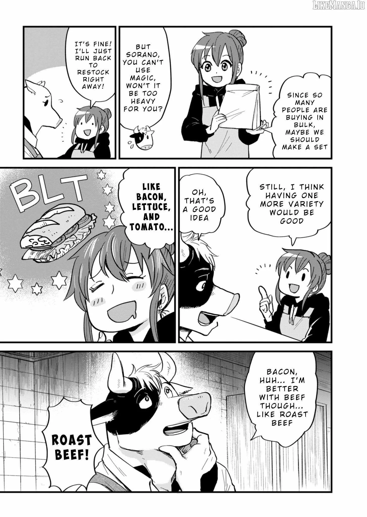 Tenkuu no Isekai Bistro-Ten - Kanban Musume Sorano ga Oishii Shiawase Todokemasu Chapter 3 page 11