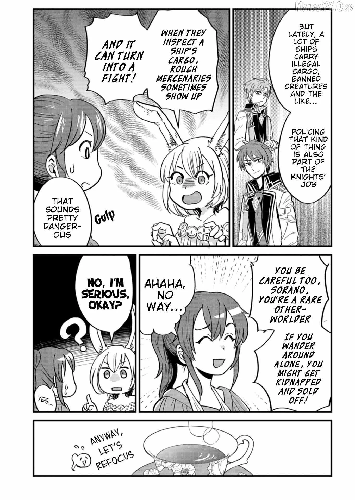 Tenkuu no Isekai Bistro-Ten - Kanban Musume Sorano ga Oishii Shiawase Todokemasu Chapter 6 page 18