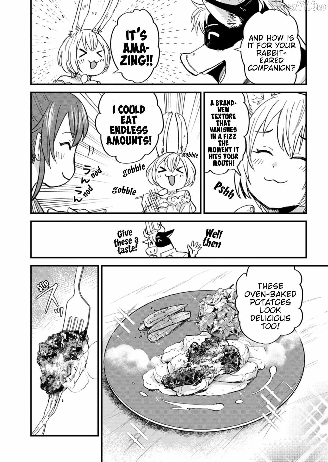 Tenkuu no Isekai Bistro-Ten - Kanban Musume Sorano ga Oishii Shiawase Todokemasu Chapter 6 page 12