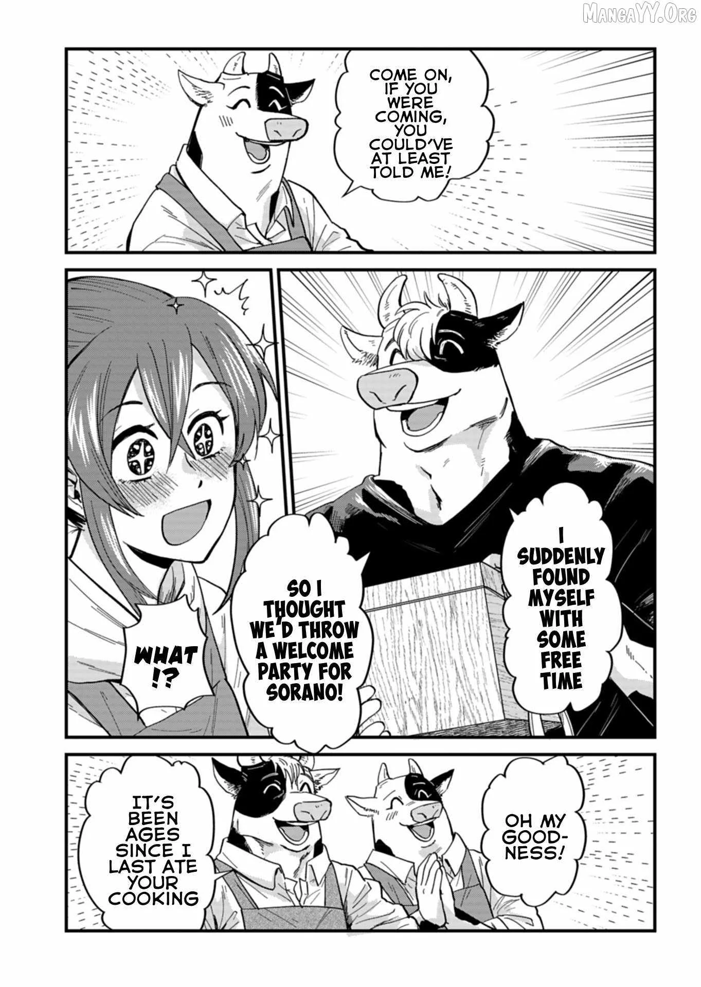 Tenkuu no Isekai Bistro-Ten - Kanban Musume Sorano ga Oishii Shiawase Todokemasu Chapter 7 page 4